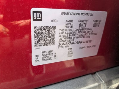 2023 Chevrolet Tahoe LT
