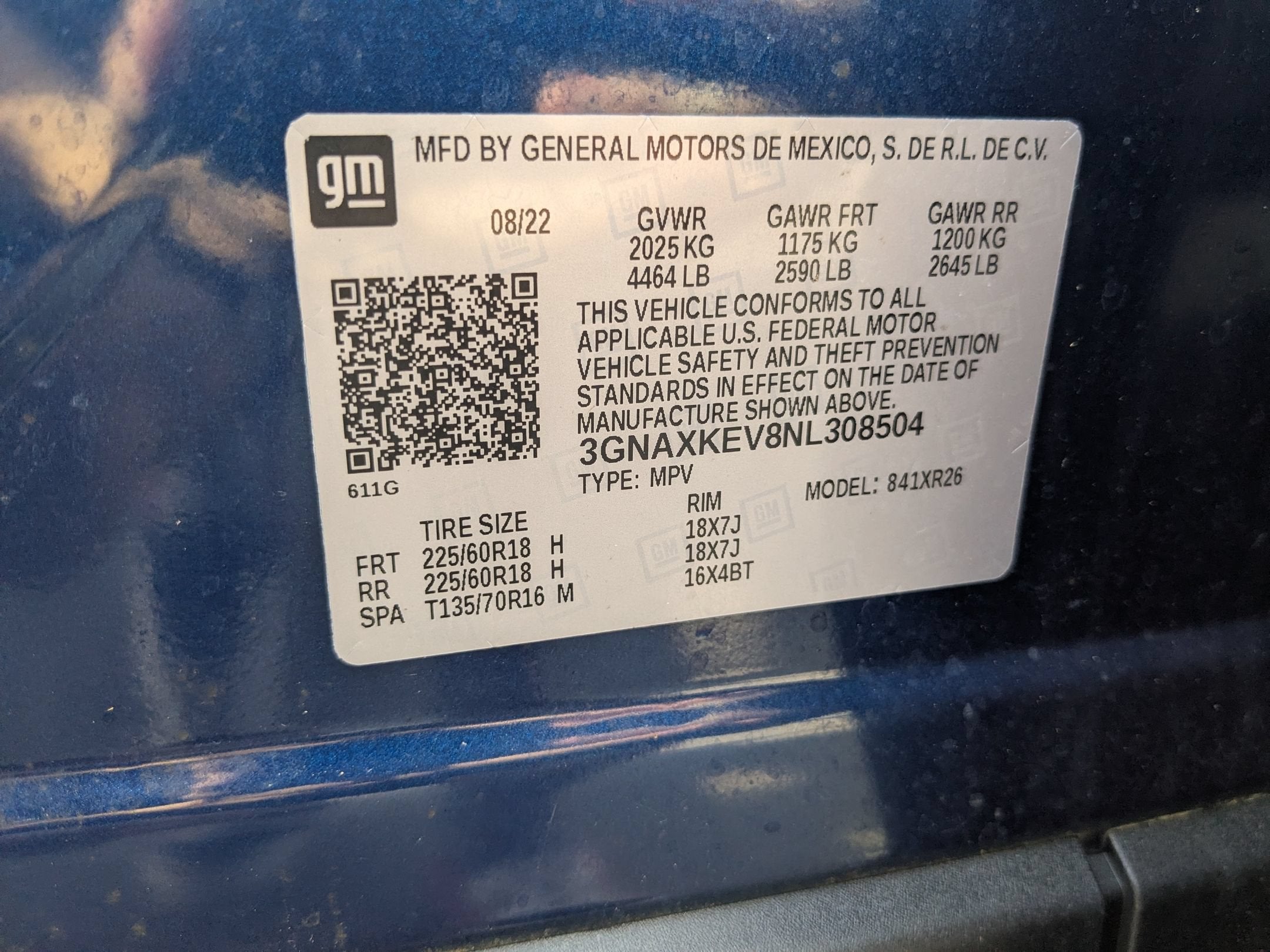 2022 Chevrolet Equinox LT