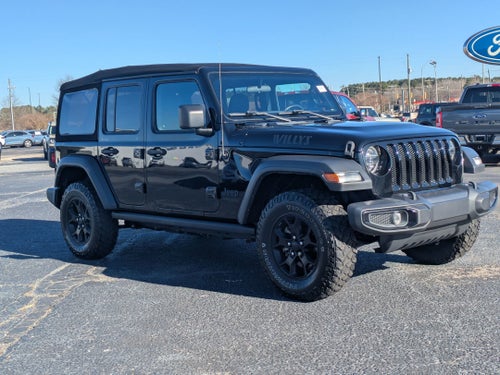 2022 Jeep Wrangler Unlimited Willys