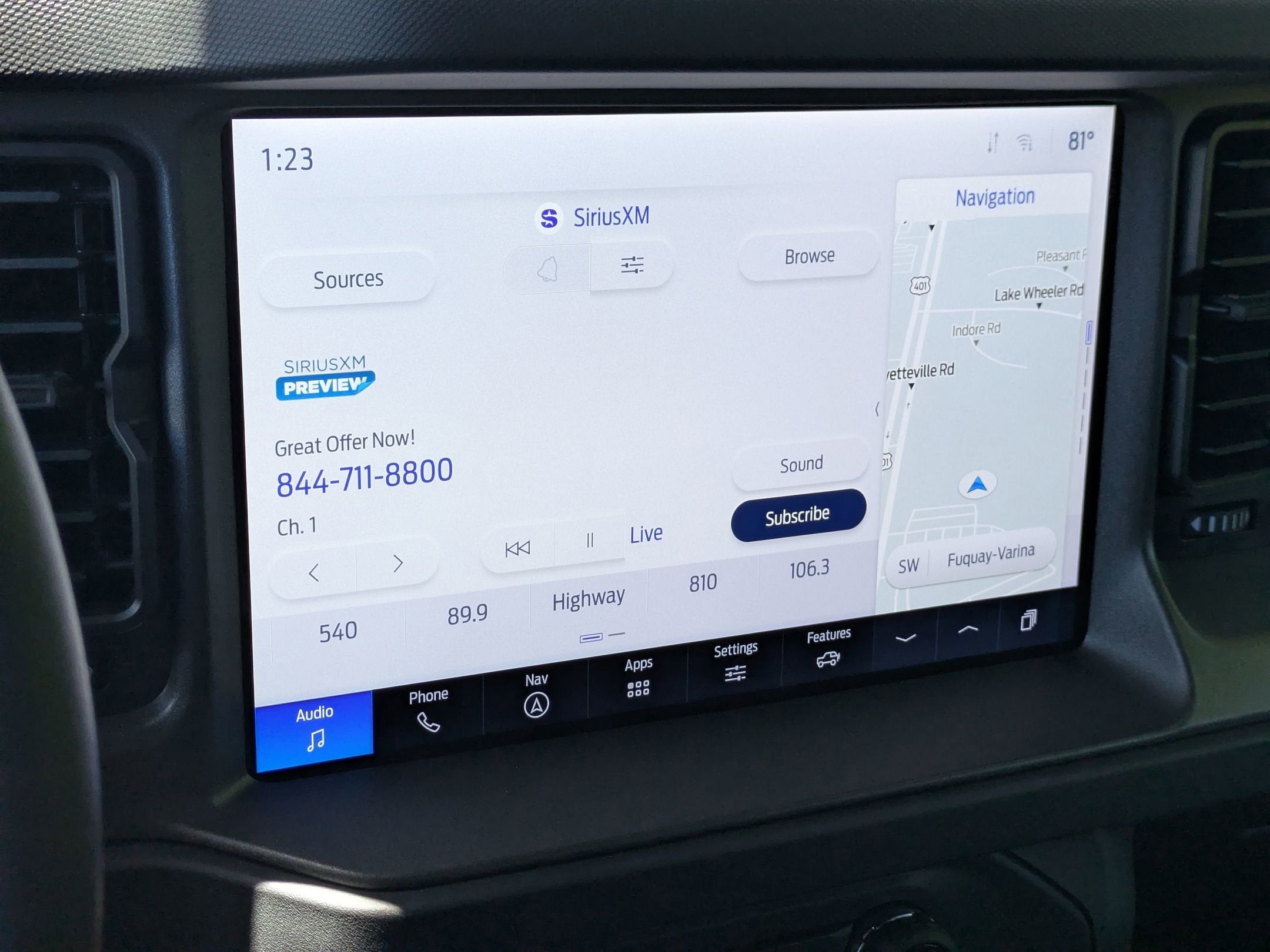 2025 Ford Bronco Big Bend - Crossroads Courtesy Demo