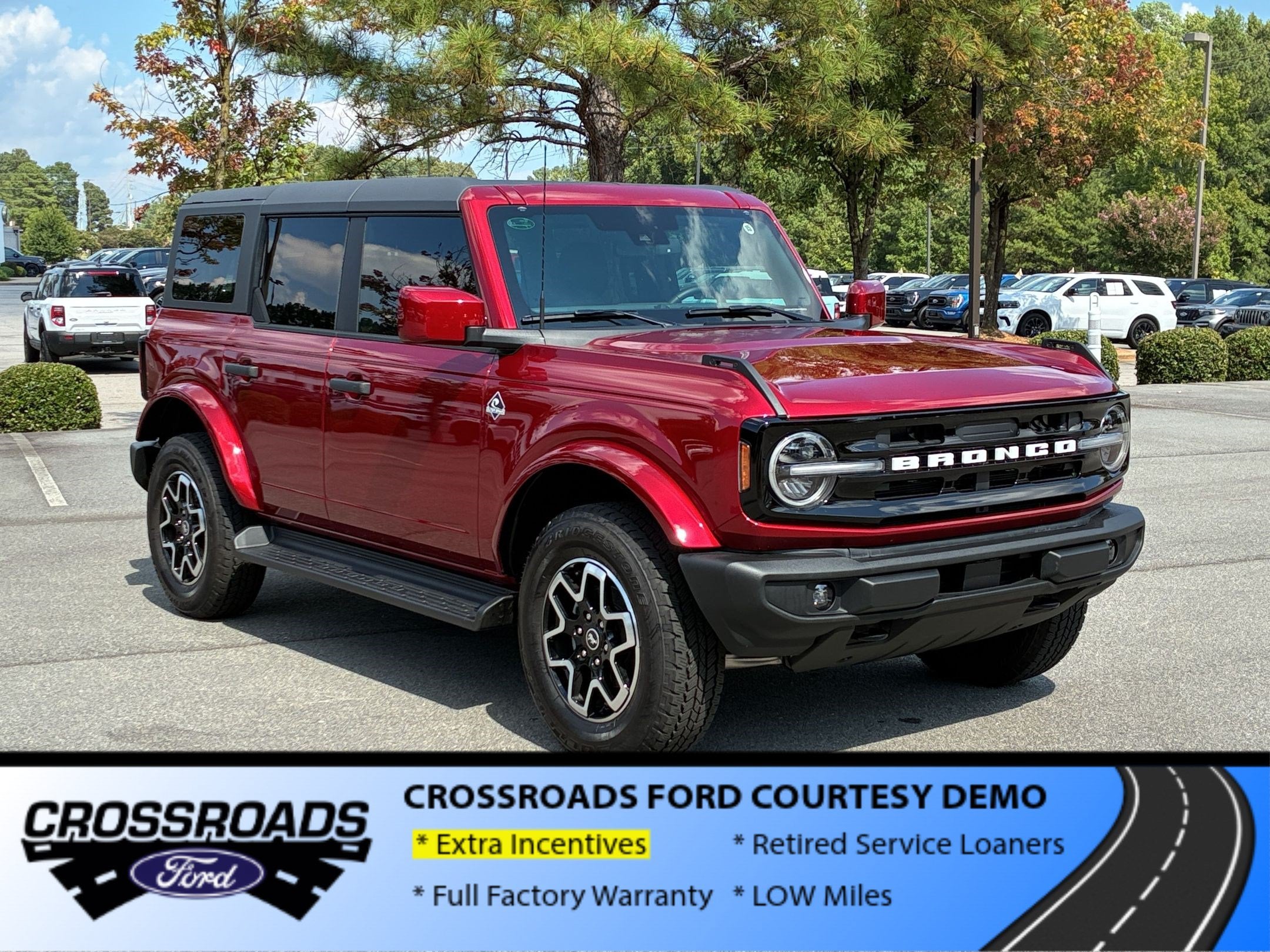 2026 Ford Bronco Outer Banks - Crossroads Courtesy Demo