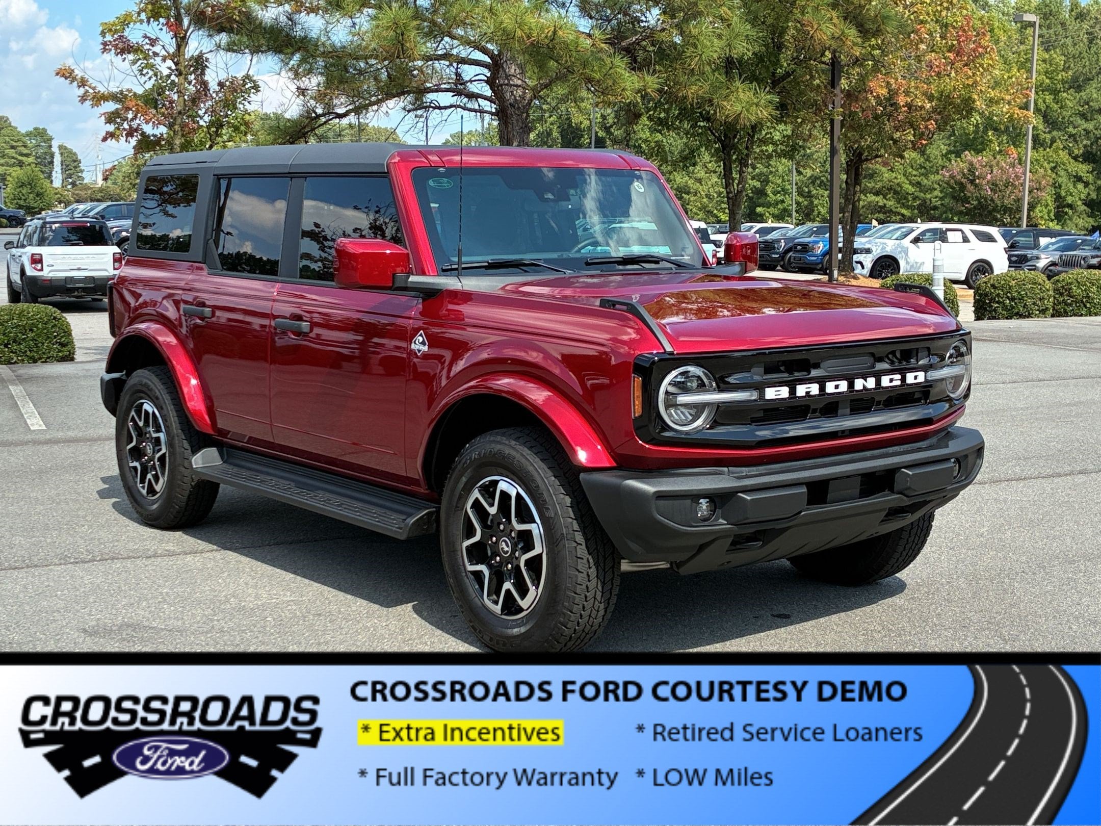 2026 Ford Bronco Outer Banks - Crossroads Courtesy Demo