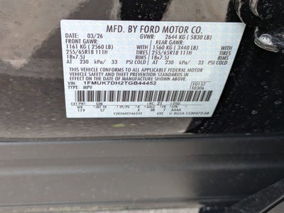 2026 Ford Explorer Active w/200A Pkg