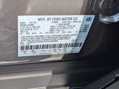 2026 Ford Explorer Active w/100A Pkg