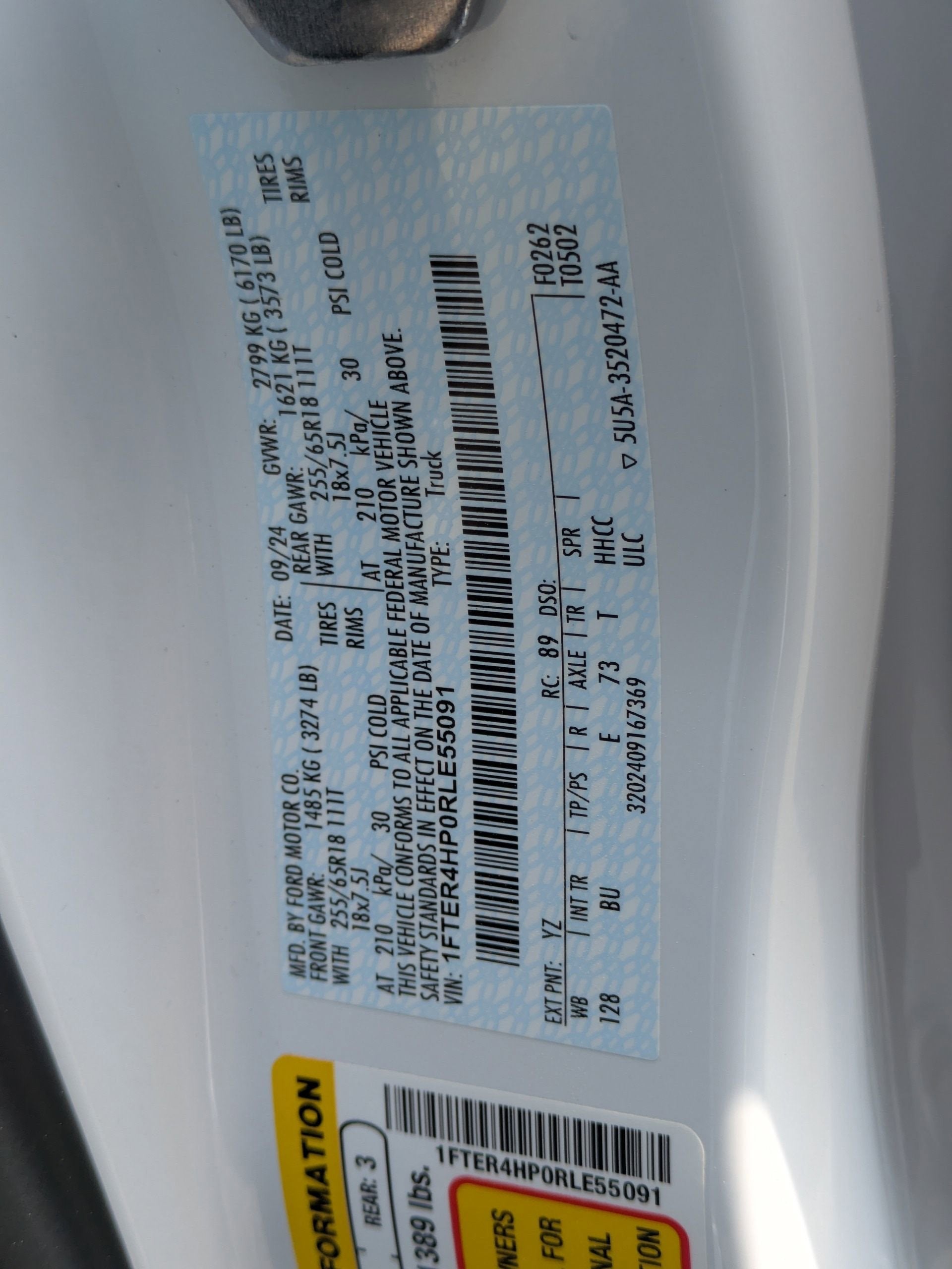 2024 Ford Ranger XLT