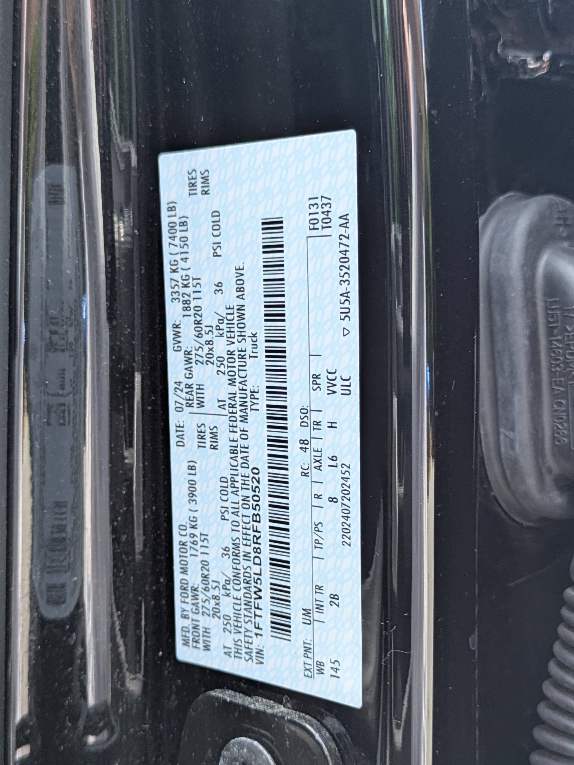 2024 Ford F-150 LARIAT
