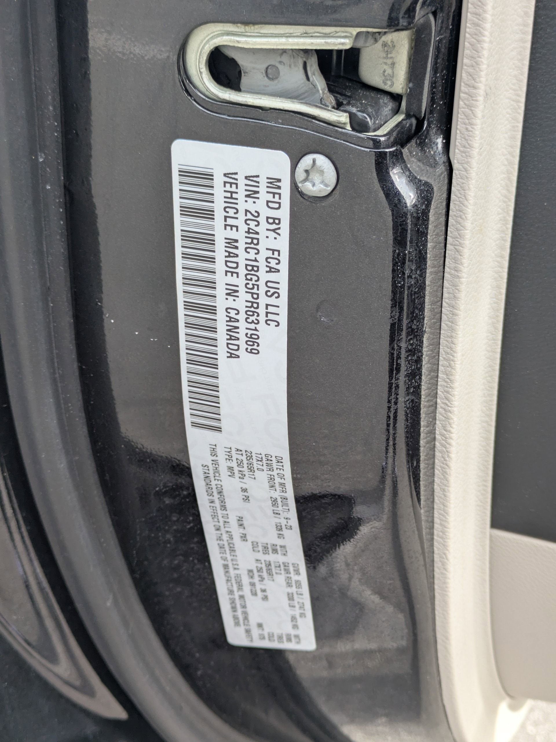 2023 Chrysler Pacifica Touring L