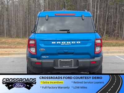 2025 Ford Bronco Sport Big Bend - Crossroads Courtesy Demo
