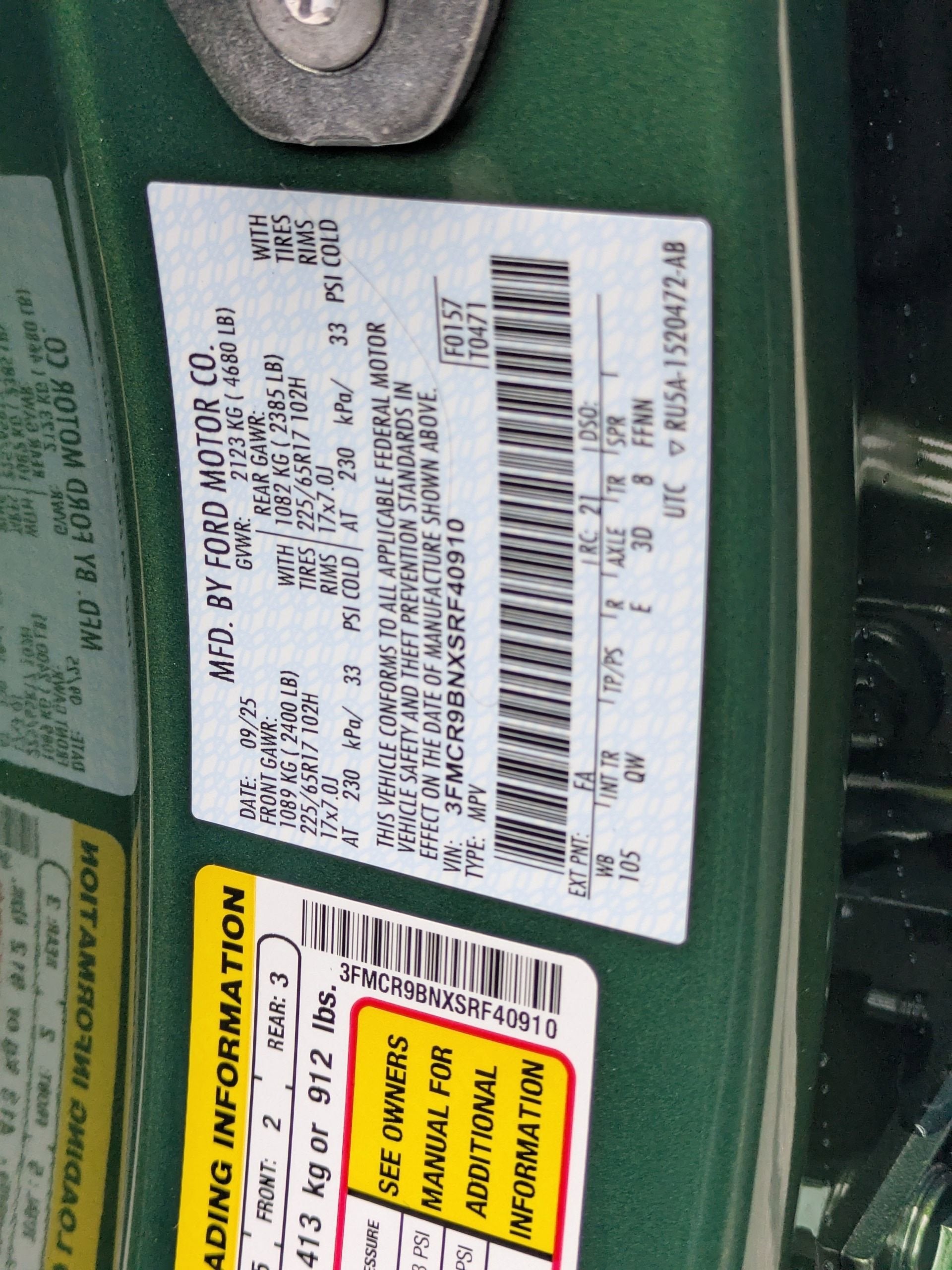 2025 Ford Bronco Sport Big Bend