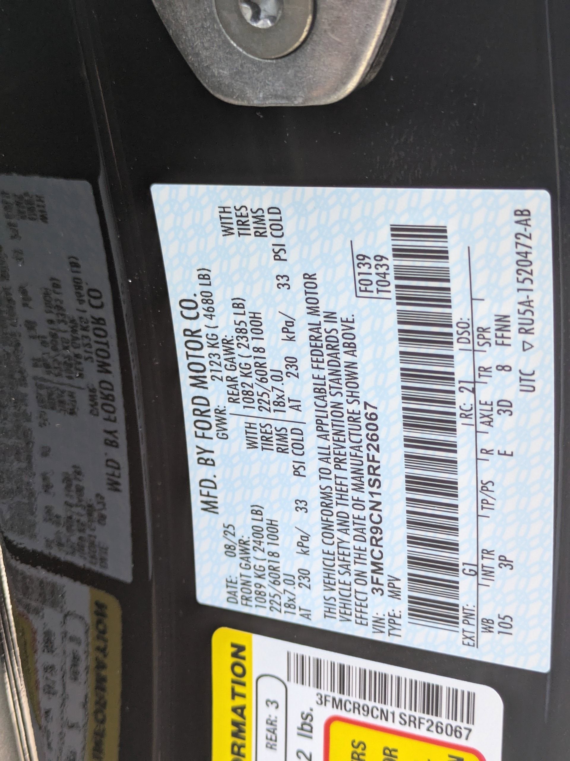 2025 Ford Bronco Sport Outer Banks