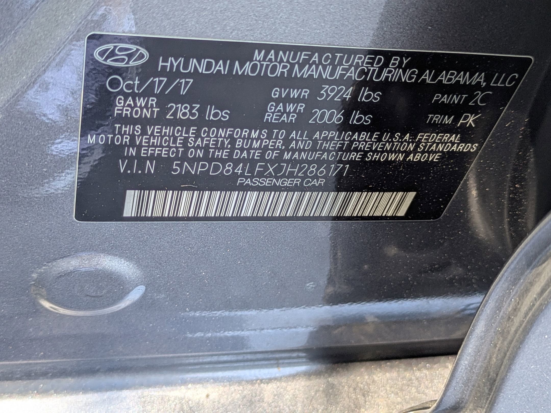 2018 Hyundai Elantra Value Edition