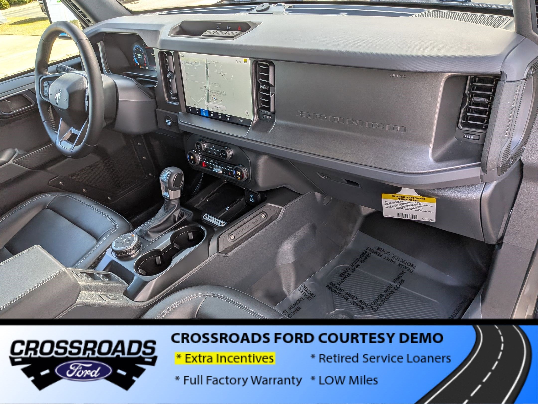 2025 Ford Bronco Big Bend - Crossroads Courtesy Demo