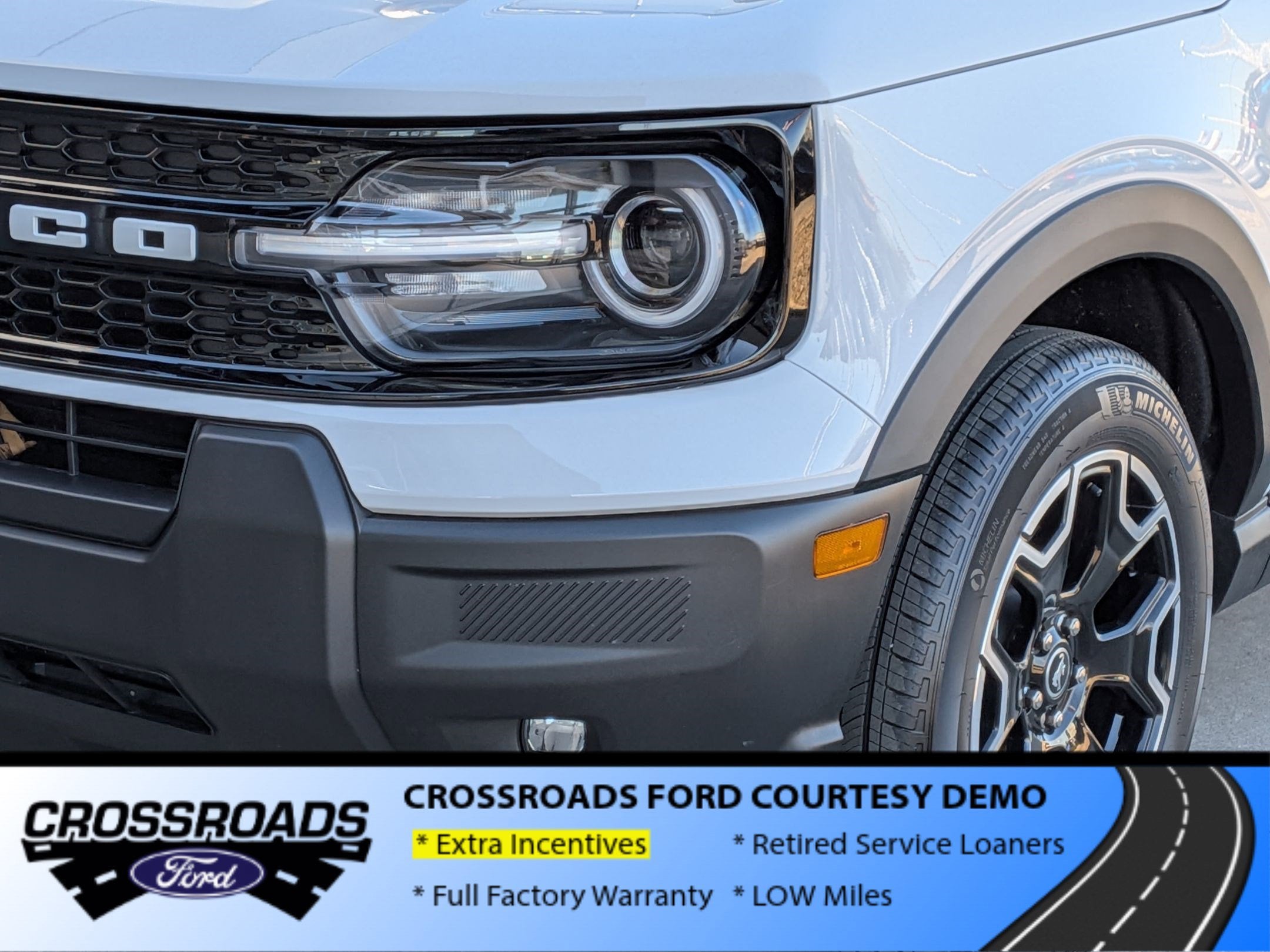 2025 Ford Bronco Sport Outer Banks - Crossroads Courtesy Demo