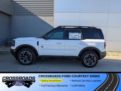 2025 Ford Bronco Sport Outer Banks - Crossroads Courtesy Demo