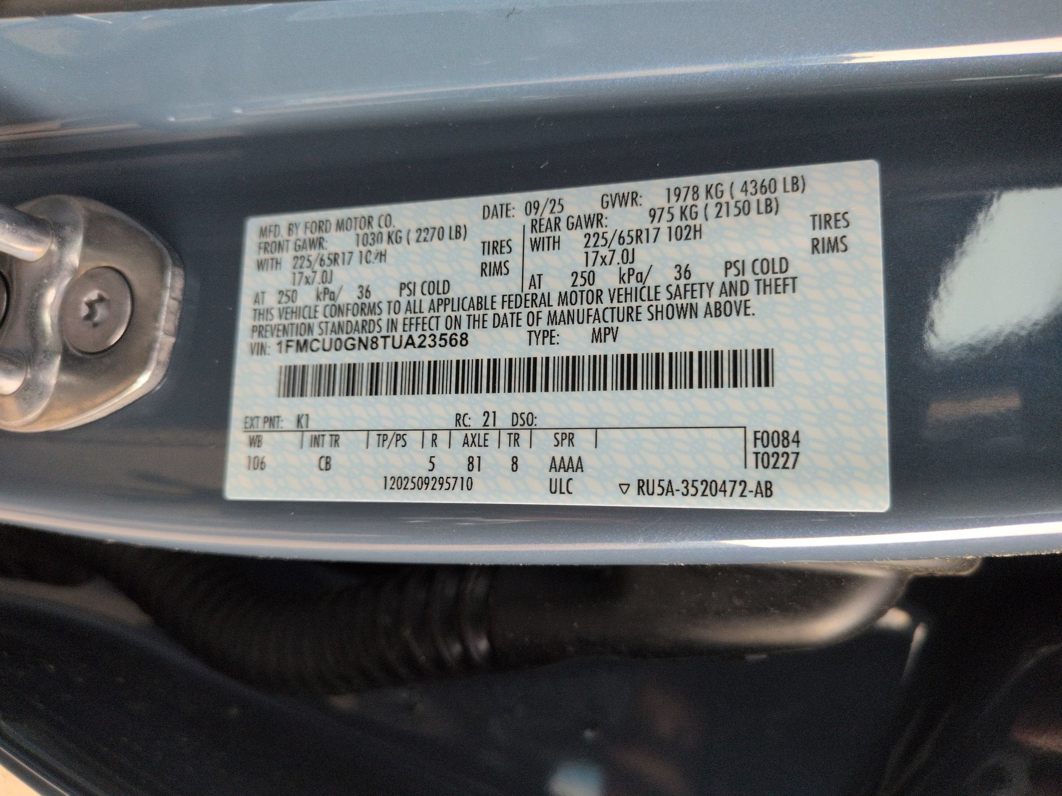 2026 Ford Escape Active