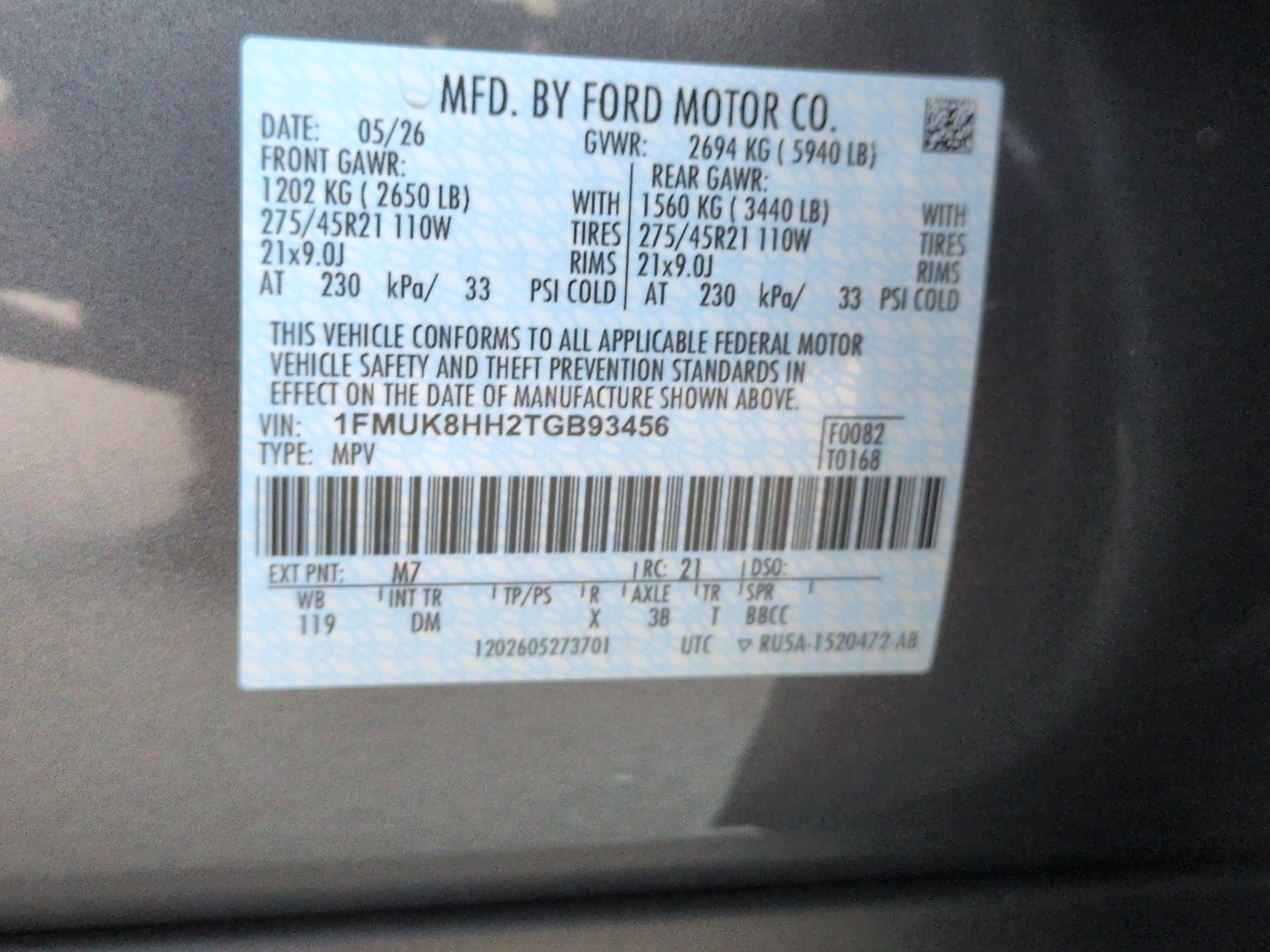 2026 Ford Explorer Platinum