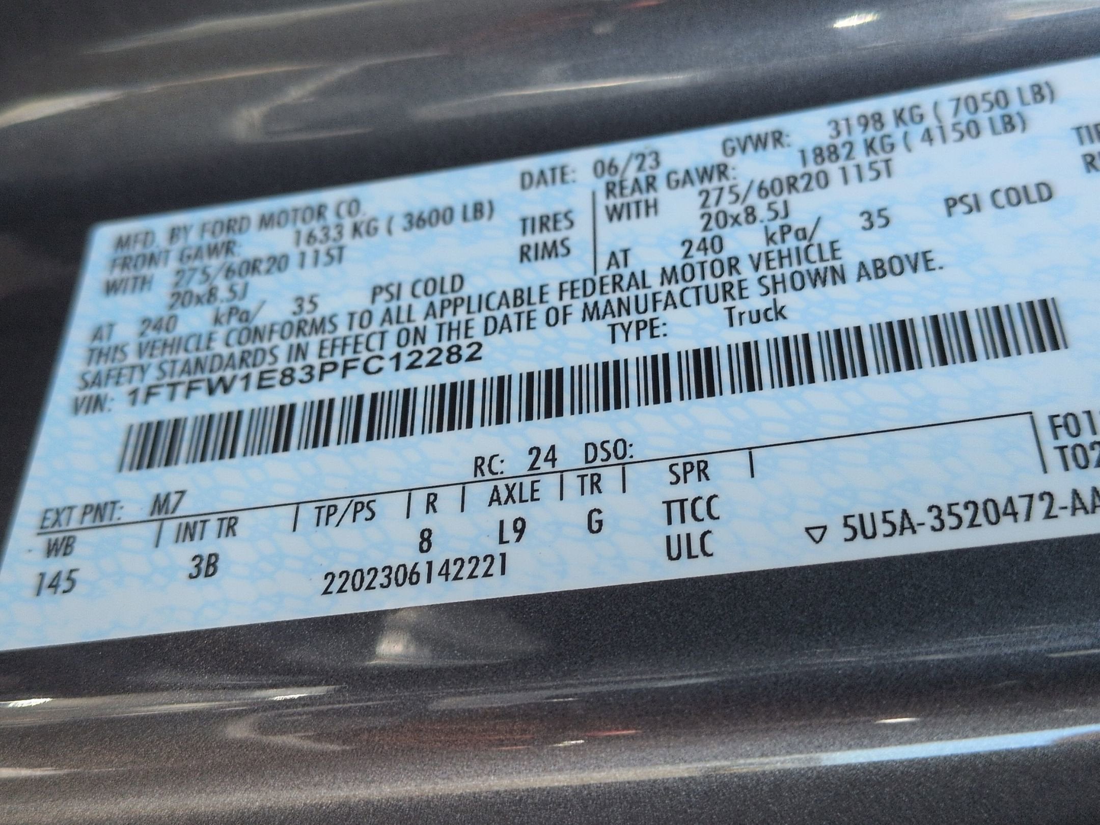 2023 Ford F-150 Platinum