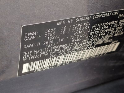 2020 Subaru Outback Limited XT