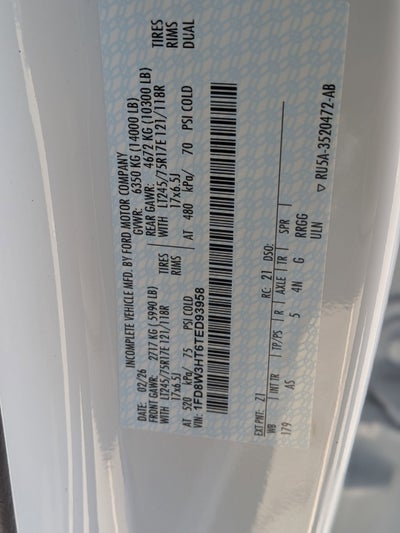 2026 Ford Super Duty F-350 DRW XL