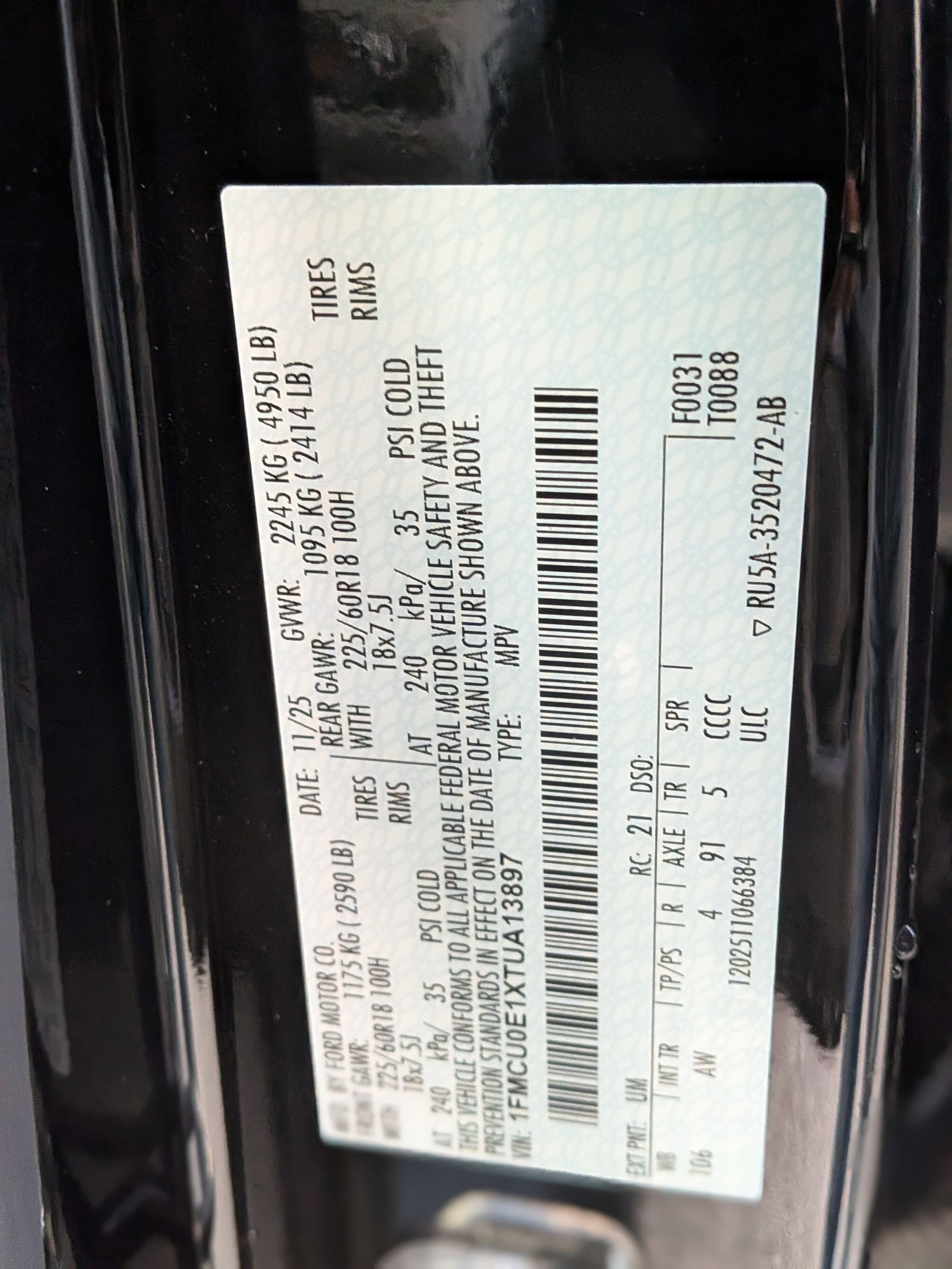 2026 Ford Escape PHEV