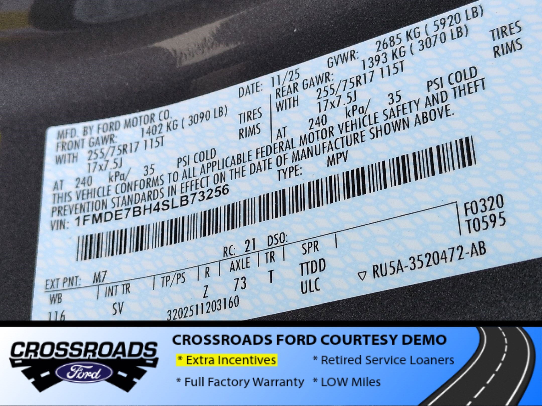 2025 Ford Bronco Big Bend - Crossroads Courtesy Demo