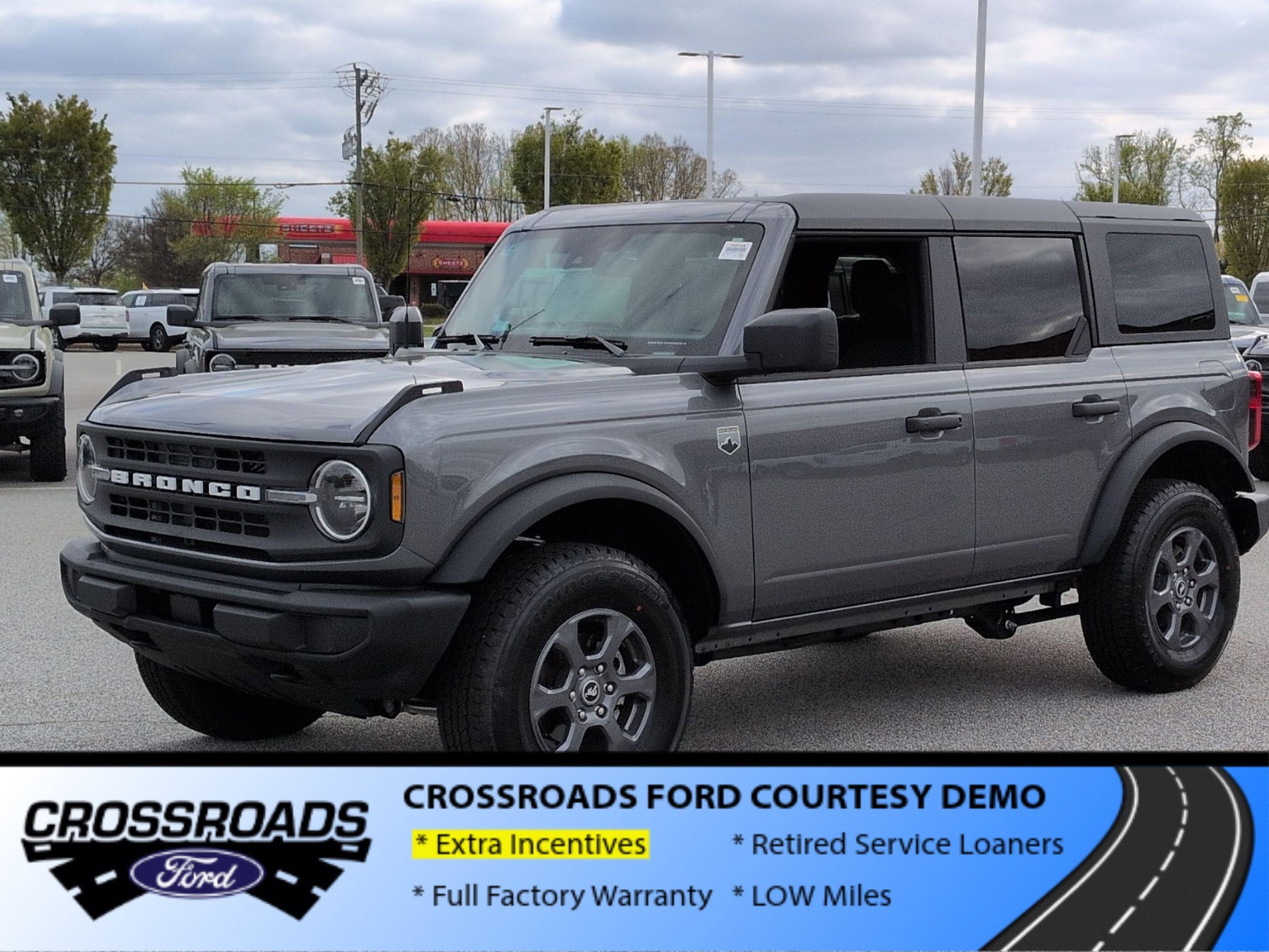 2025 Ford Bronco Big Bend - Crossroads Courtesy Demo