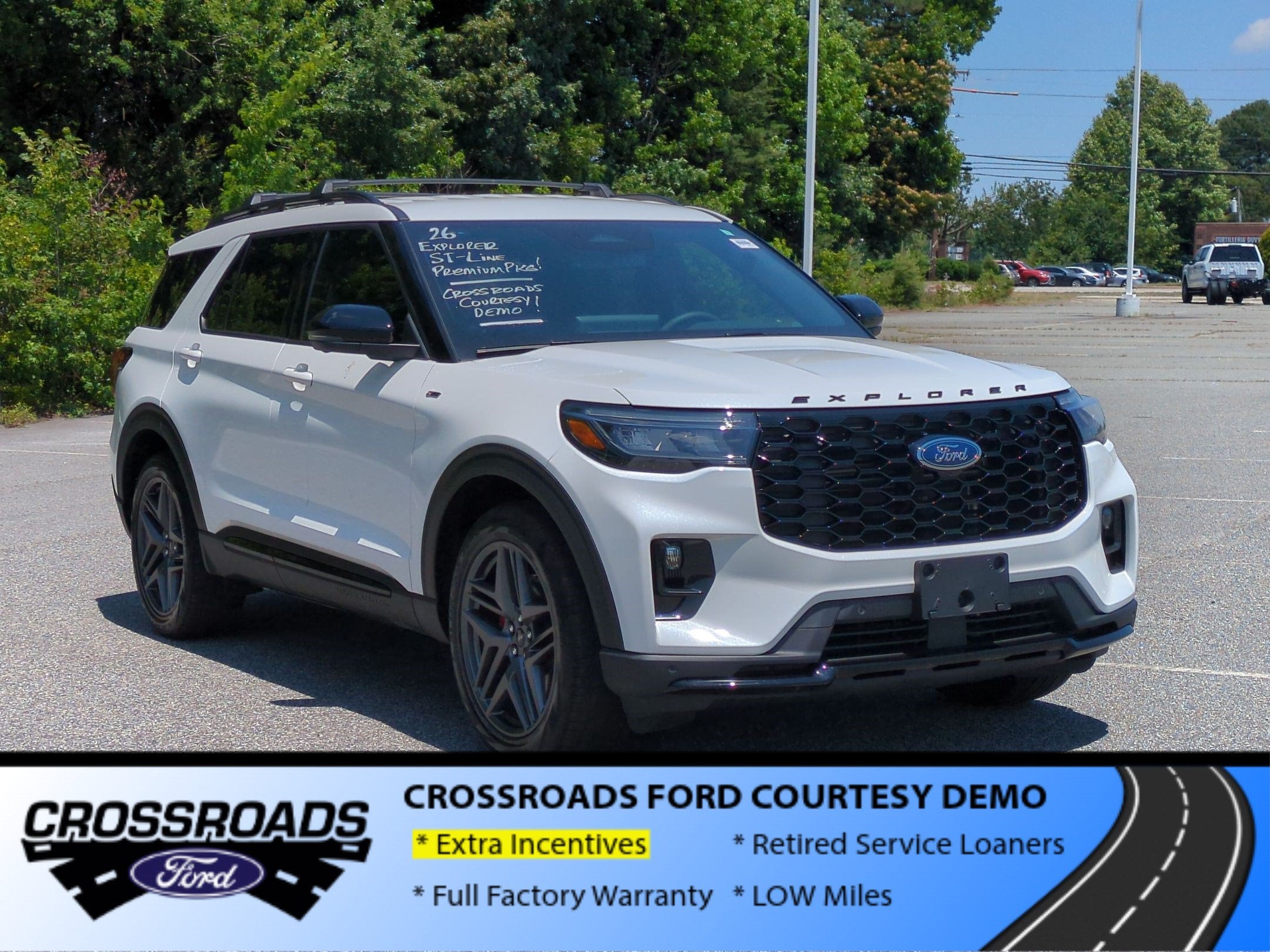 2026 Ford Explorer ST-Line - Crossroads Courtesy Demo