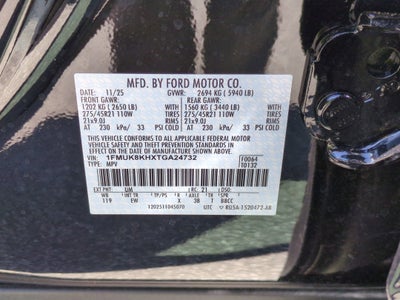 2026 Ford Explorer ST-Line - Crossroads Courtesy Demo