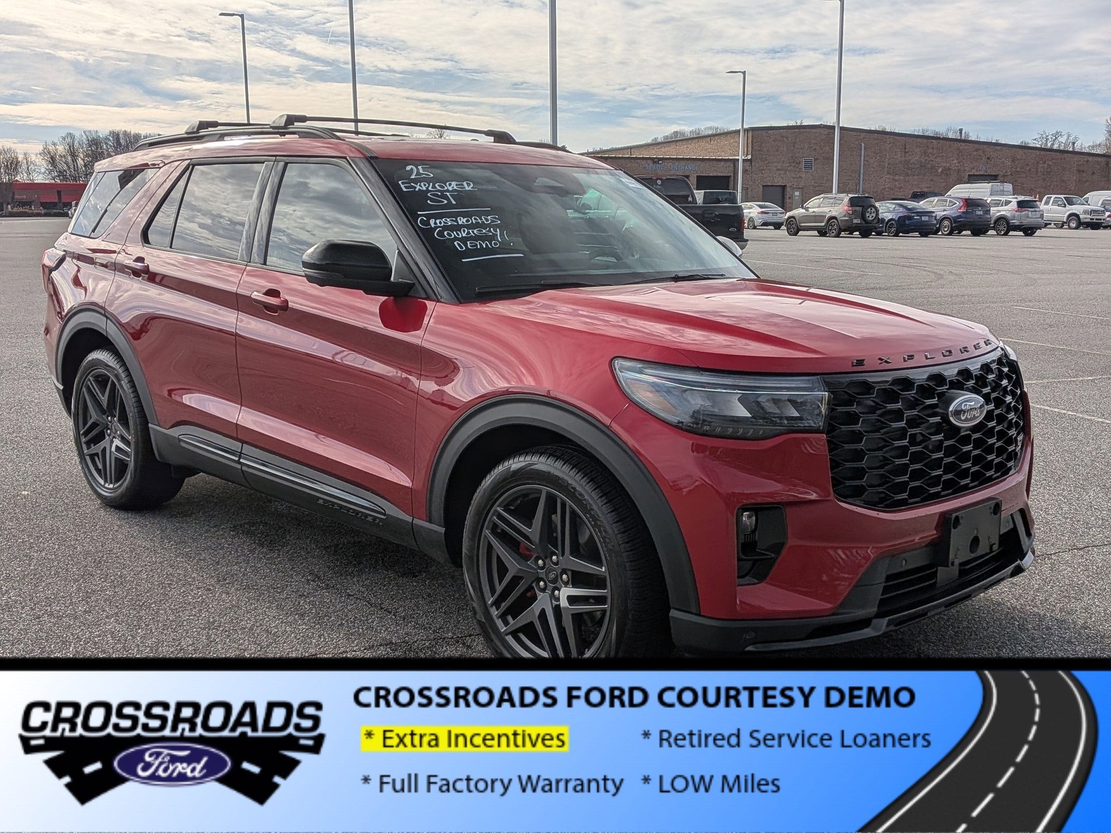 2025 Ford Explorer ST - Crossroads Courtesy Demo