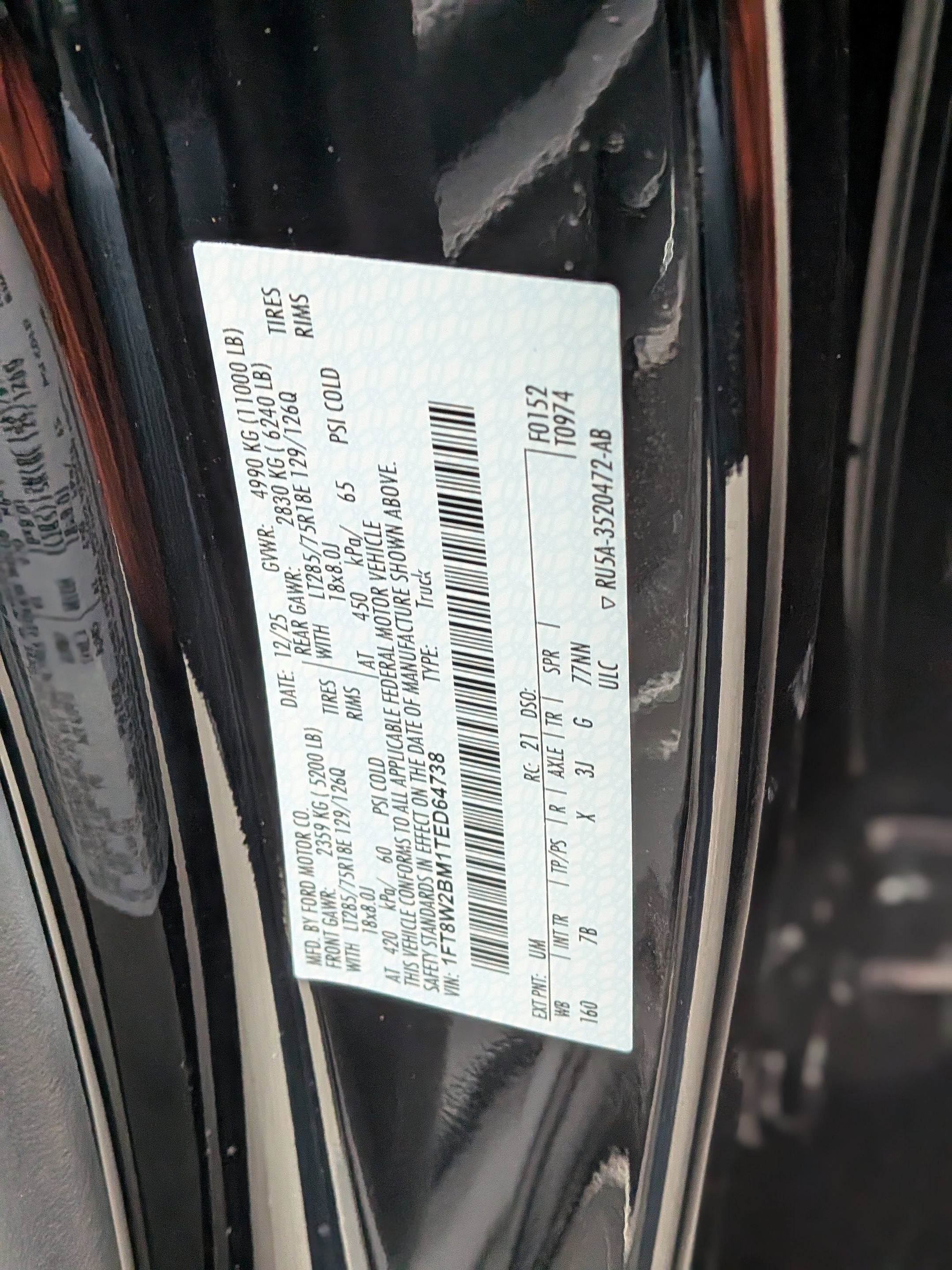 2026 Ford Super Duty F-250 SRW Platinum Tremor