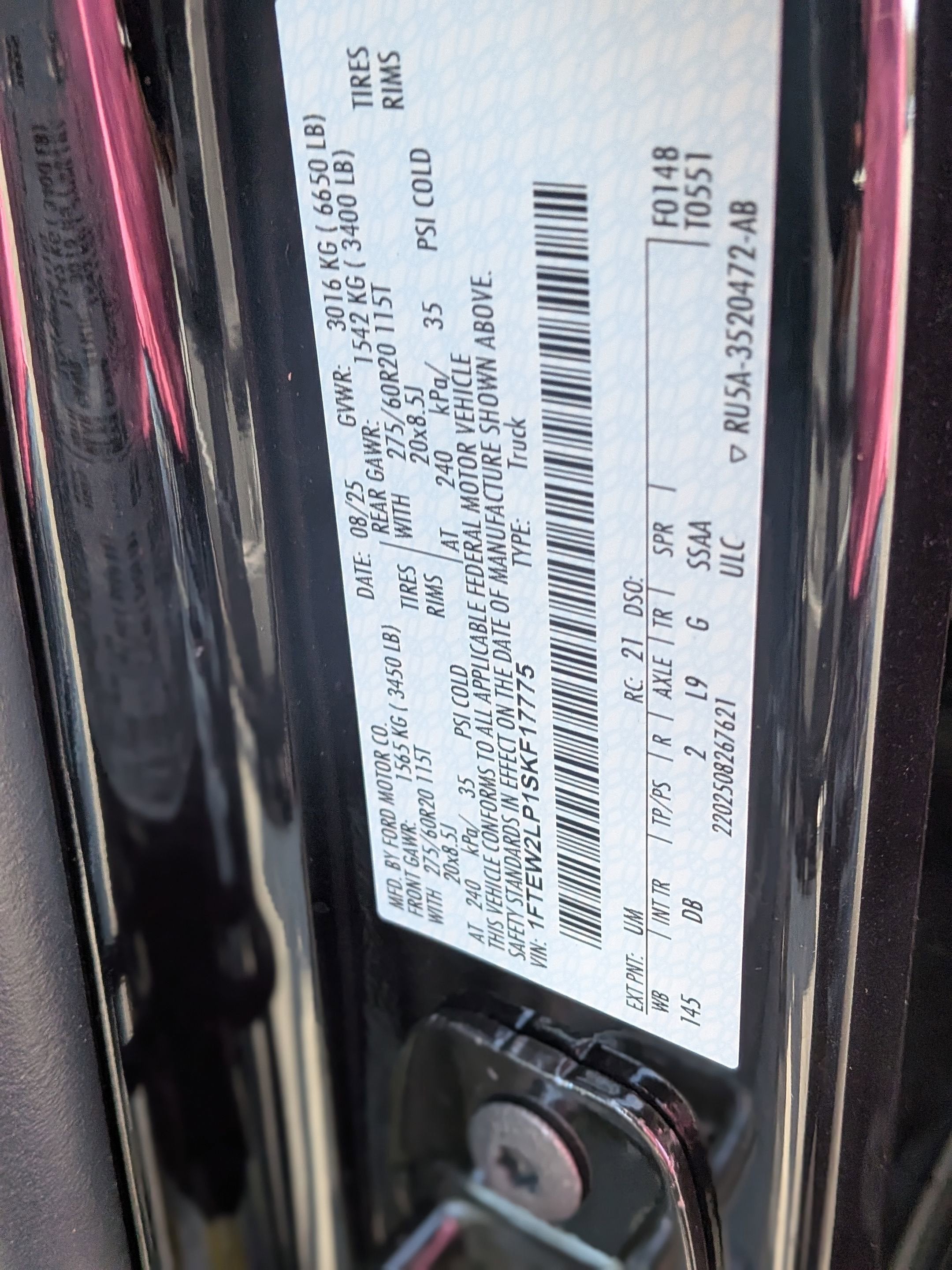 2025 Ford F-150 STX - Crossroads Courtesy Demo