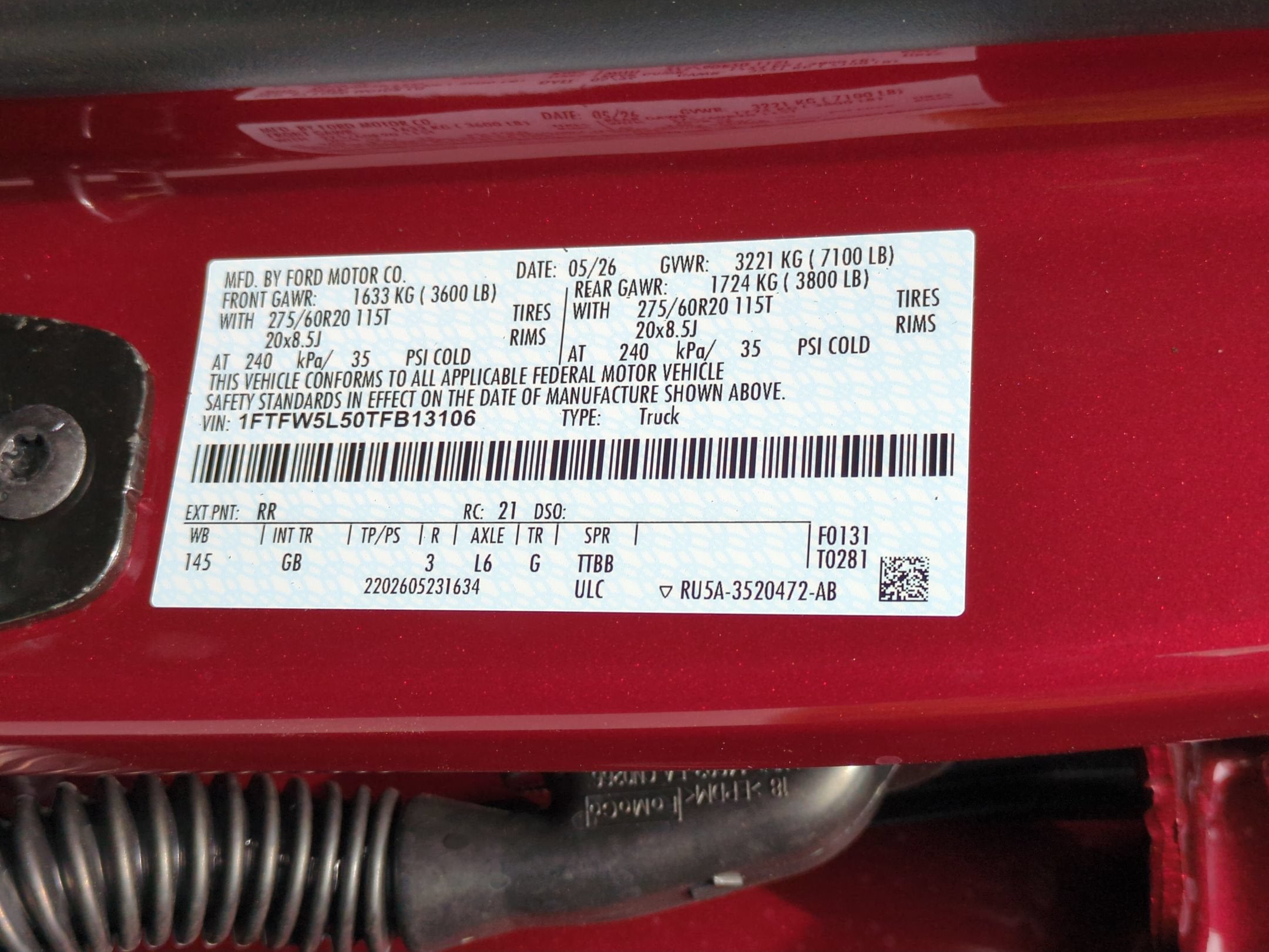 2026 Ford F-150 LARIAT