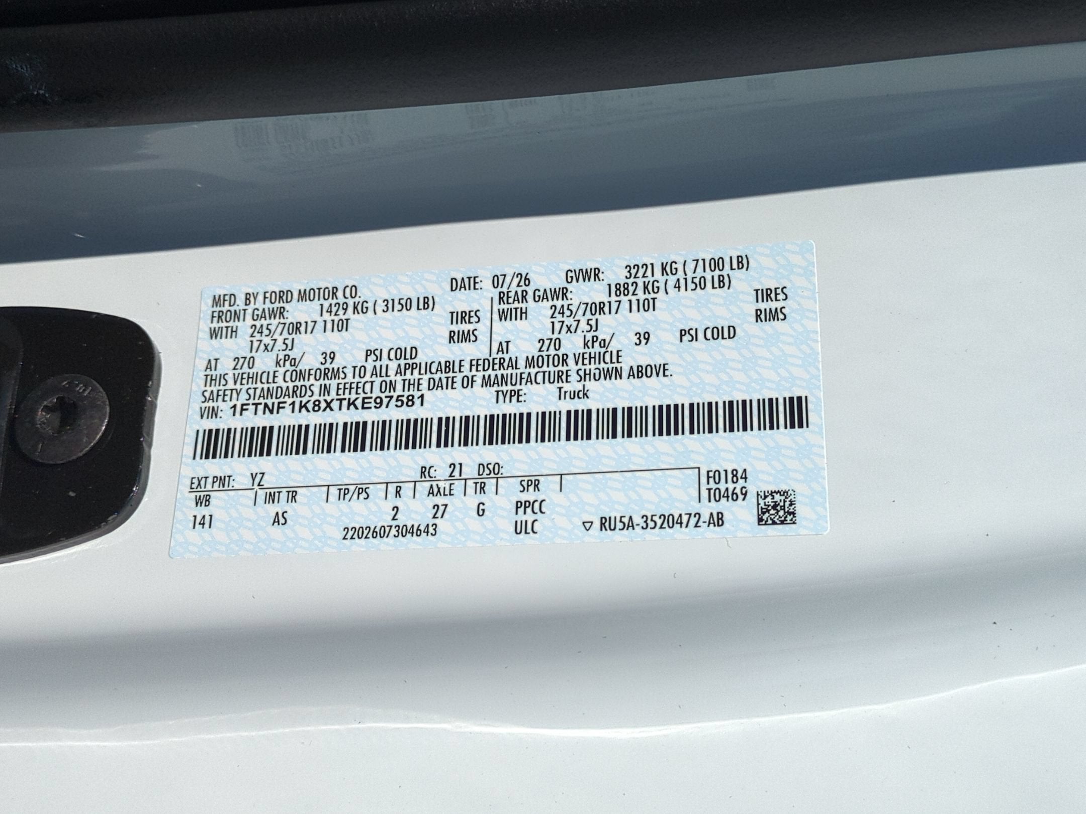 2026 Ford F-150 XL