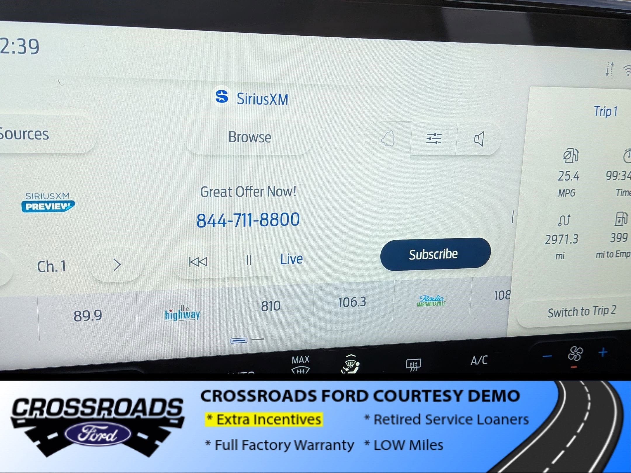 2025 Ford Bronco Sport Big Bend - Crossroads Courtesy Demo