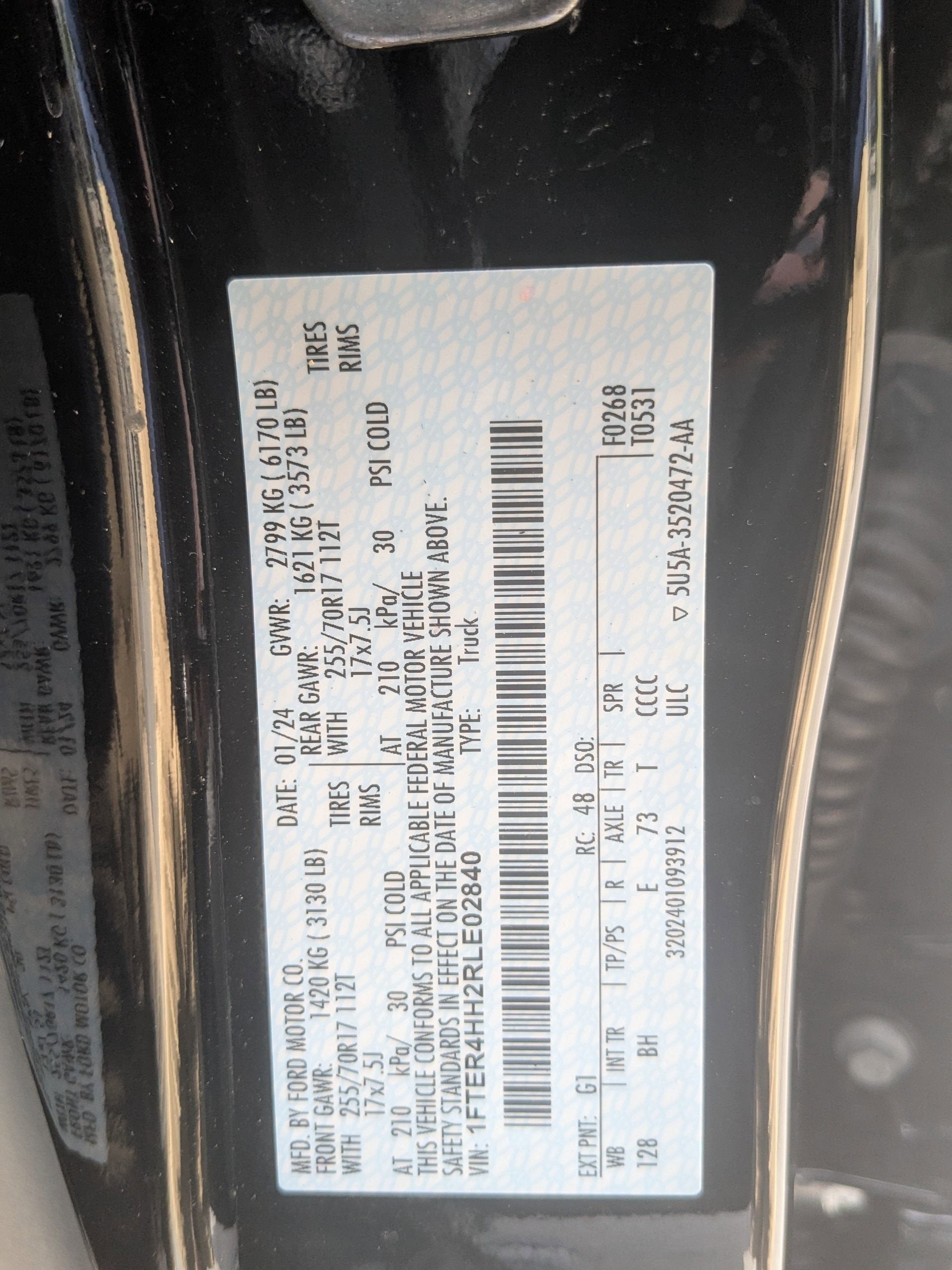 2024 Ford Ranger XLT