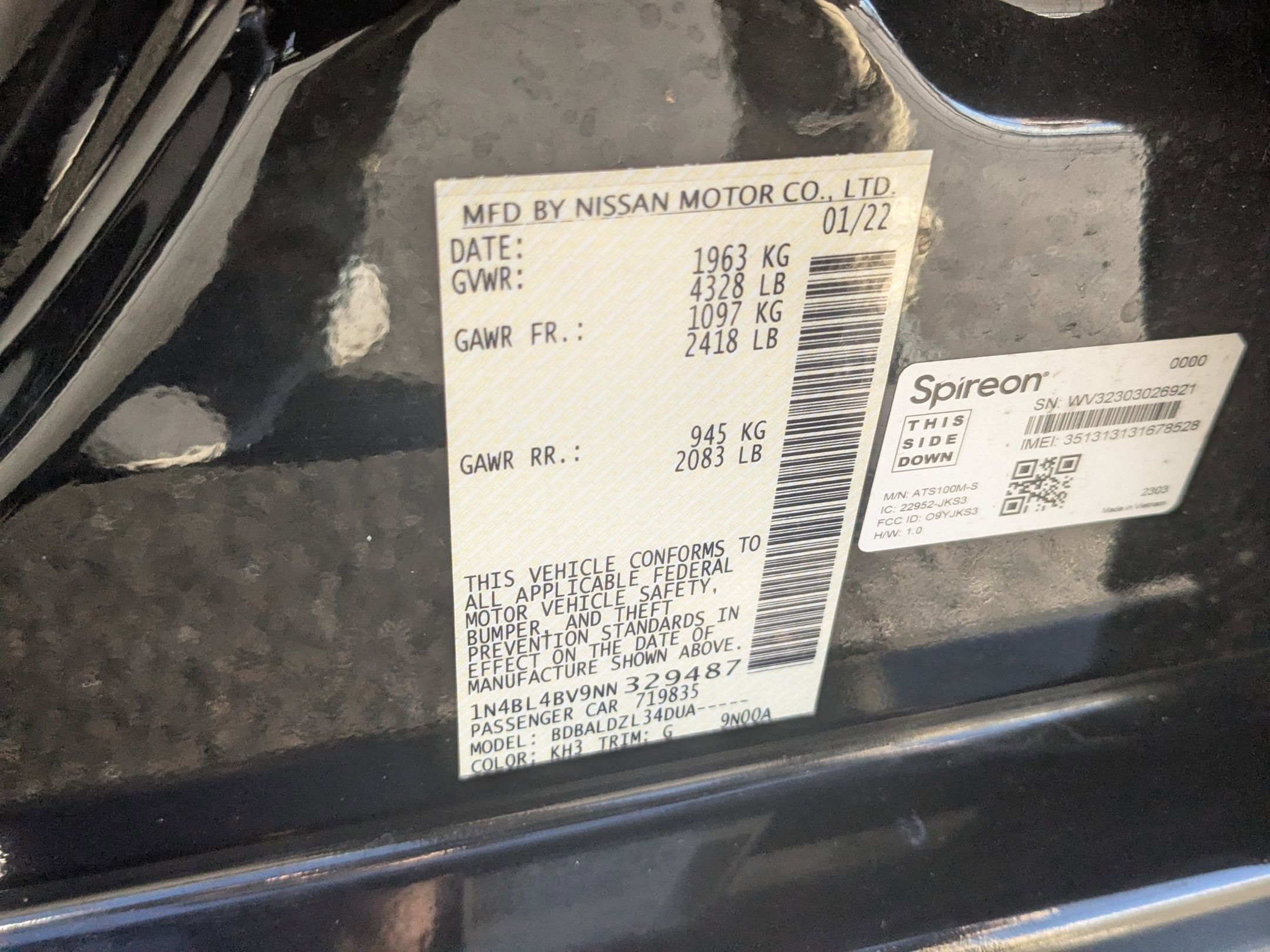 2022 Nissan Altima 2.5 S