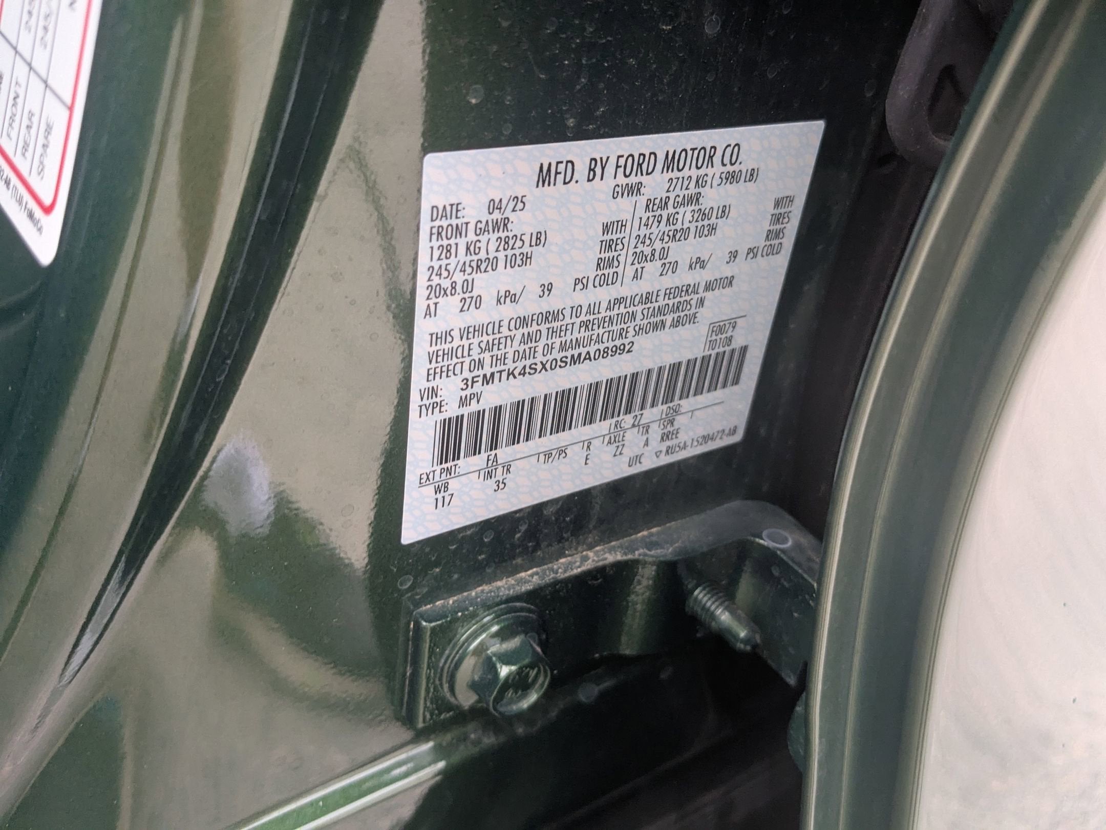 2025 Ford Mustang Mach-E GT