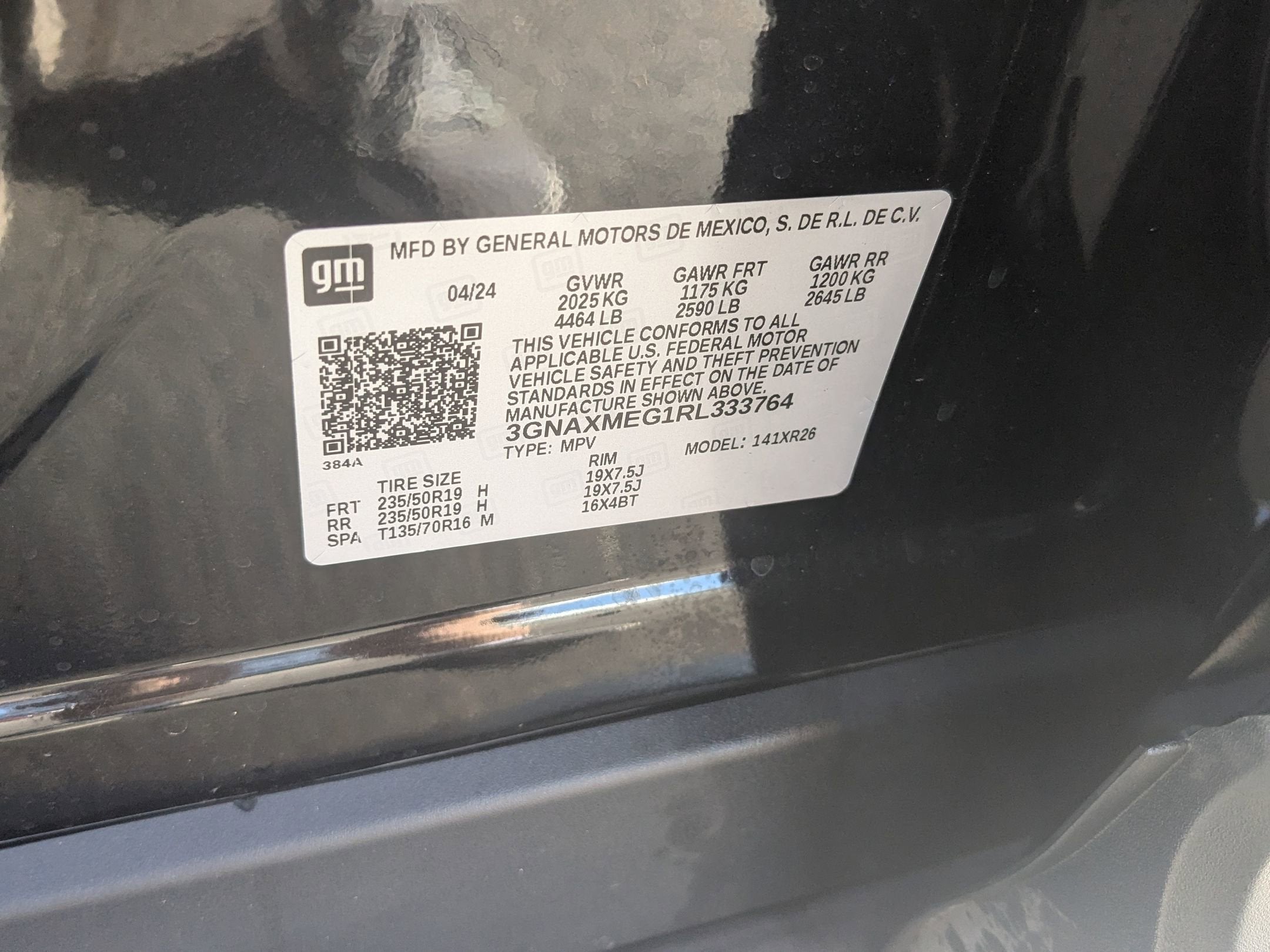 2024 Chevrolet Equinox RS