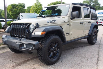 2022 Jeep Wrangler Unlimited Willys