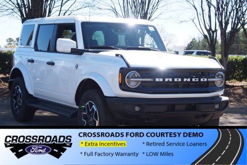 2026 Ford Bronco Outer Banks - Crossroads Courtesy Demo