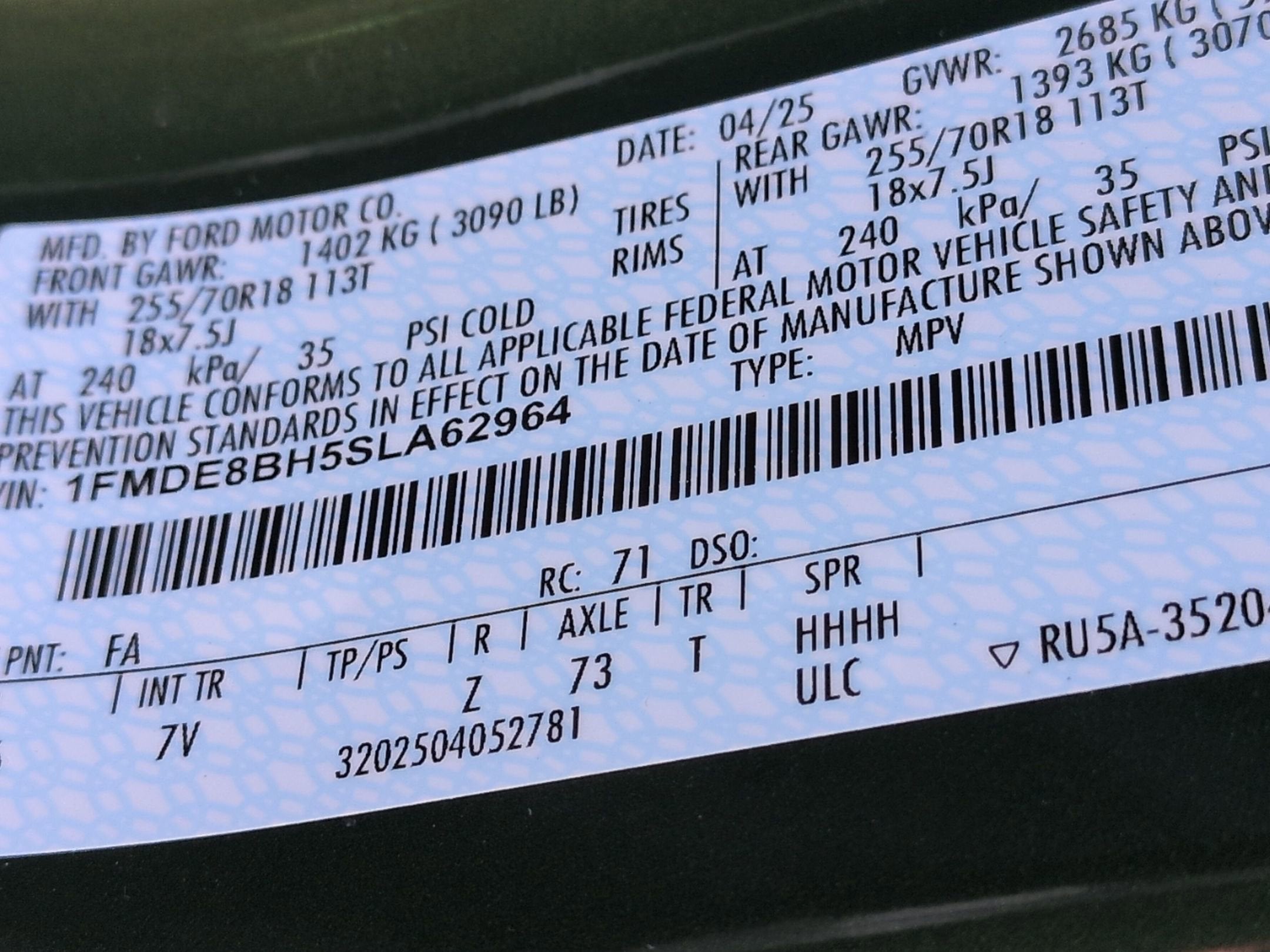 2025 Ford Bronco Outer Banks