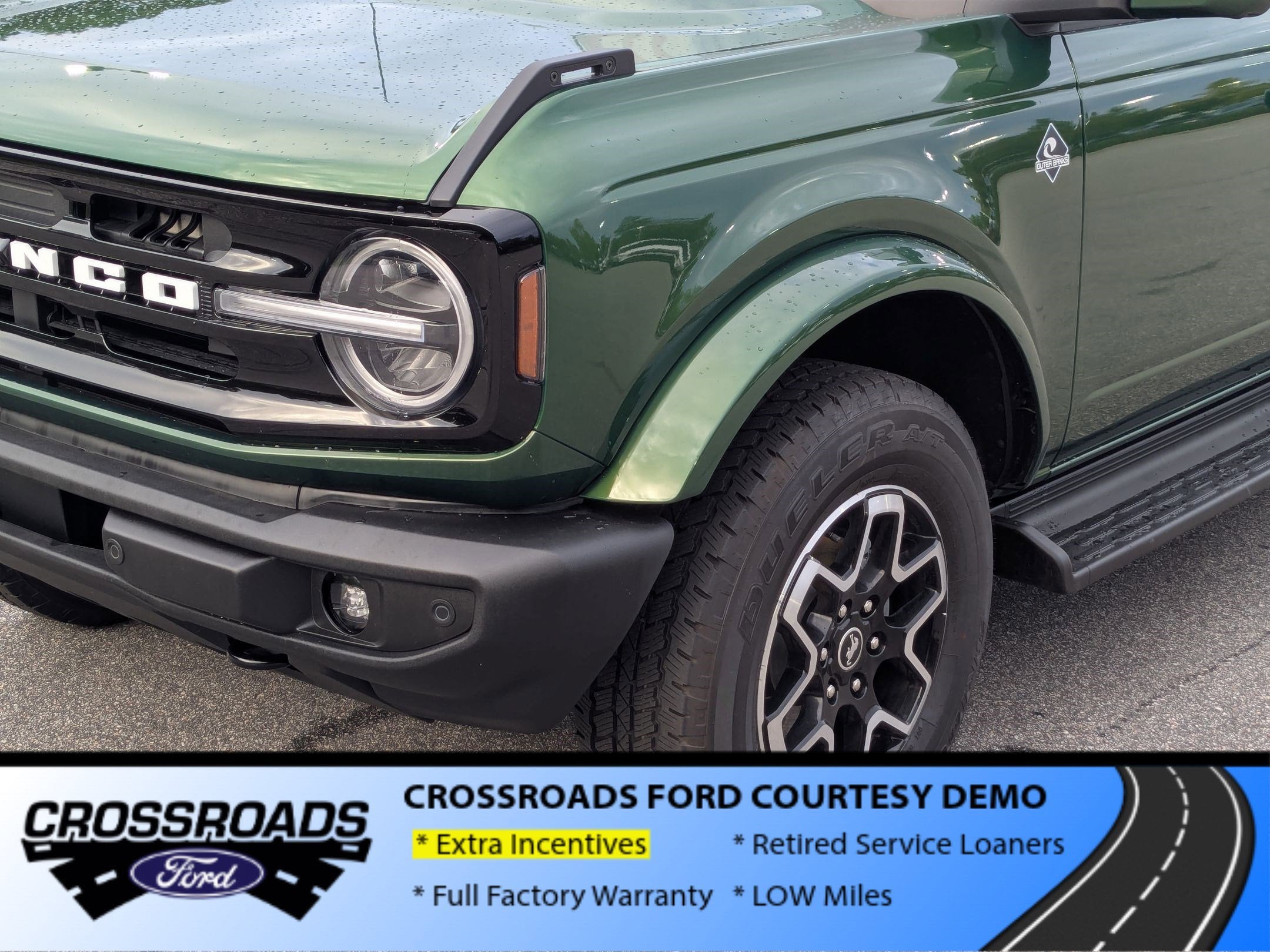 2025 Ford Bronco Outer Banks - Crossroads Courtesy Demo