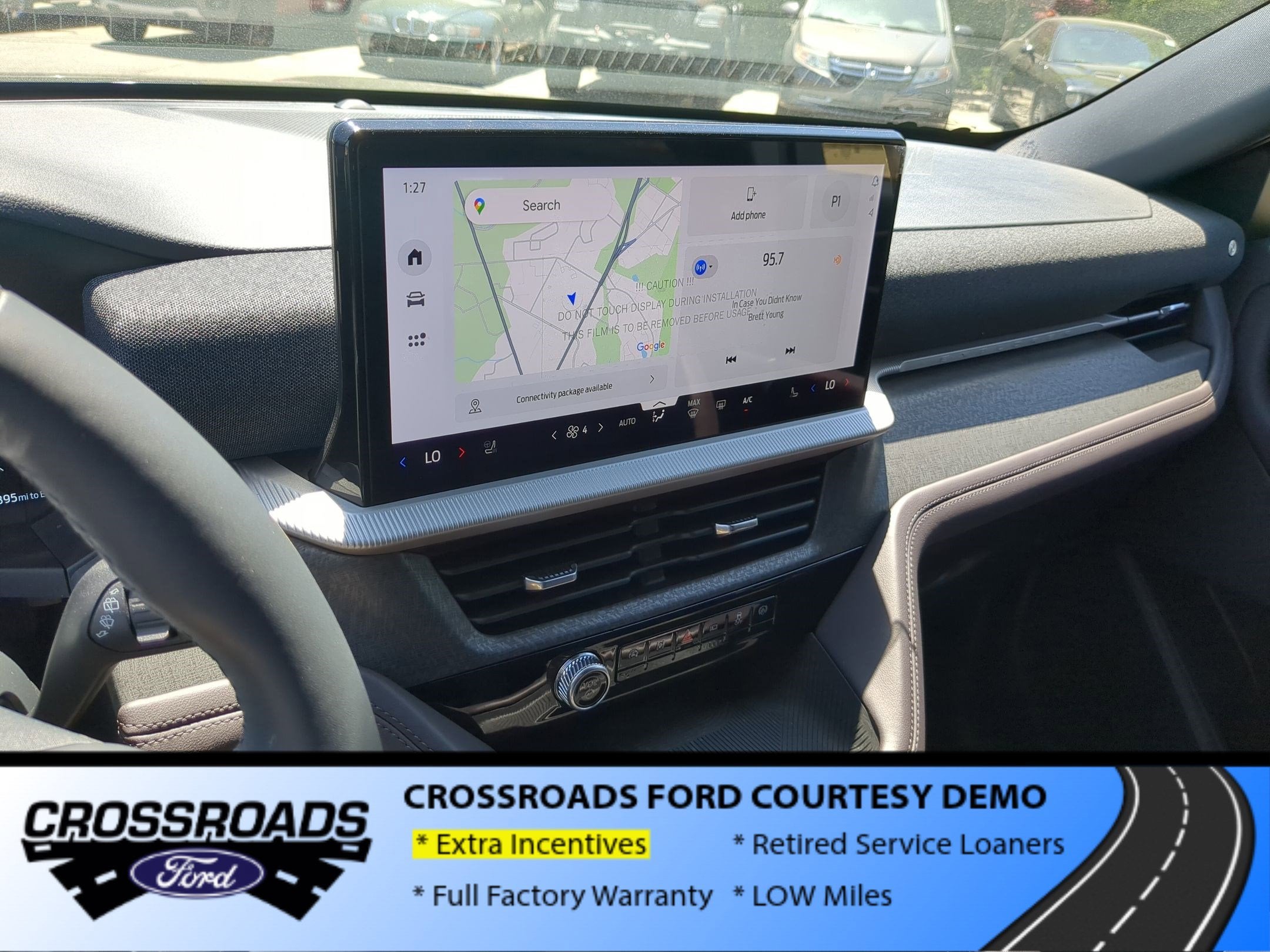 2026 Ford Explorer Platinum - Crossroads Courtesy Demo