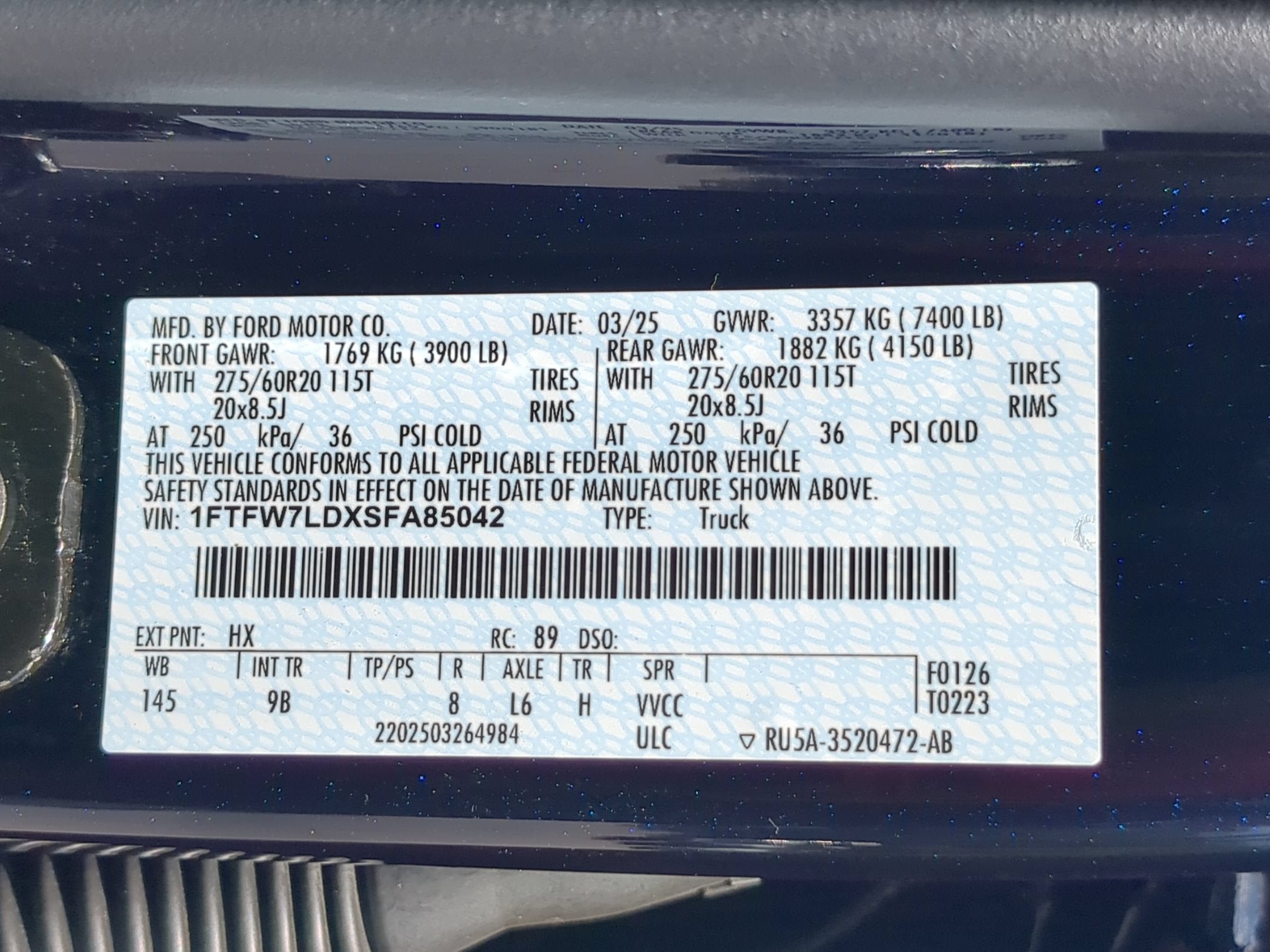 2025 Ford F-150 Platinum