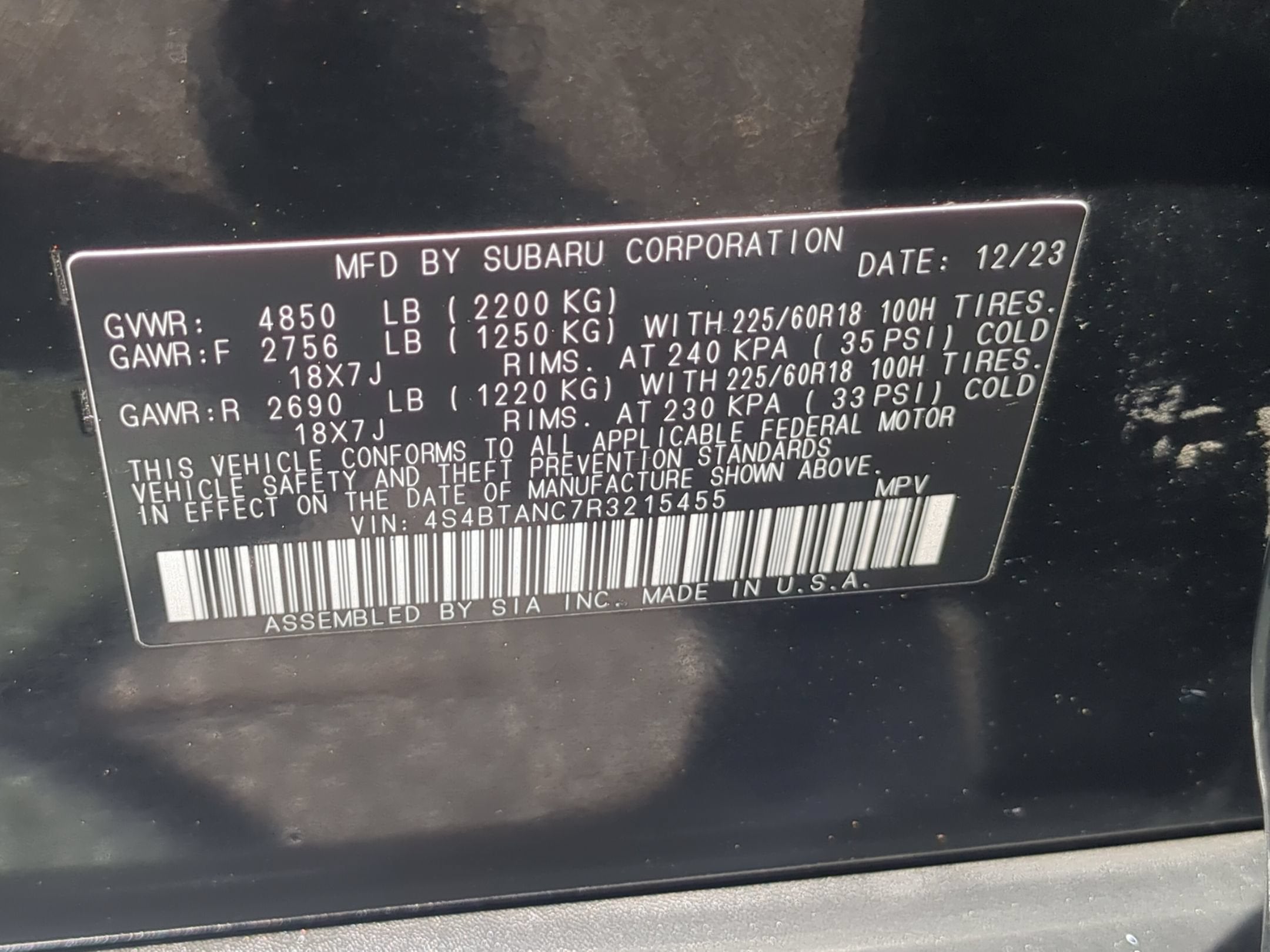 2024 Subaru Outback Limited