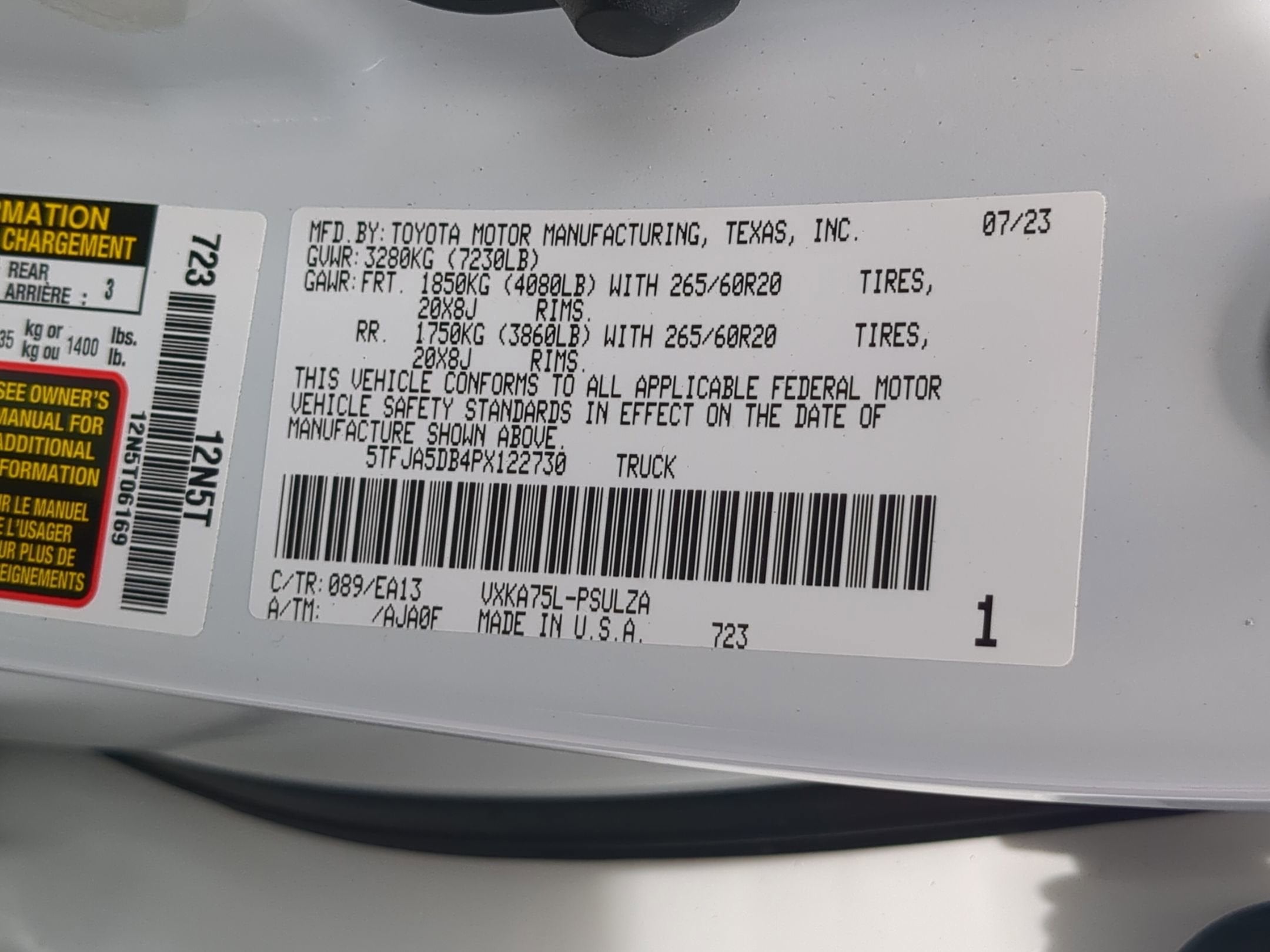 2023 Toyota Tundra 4WD Limited