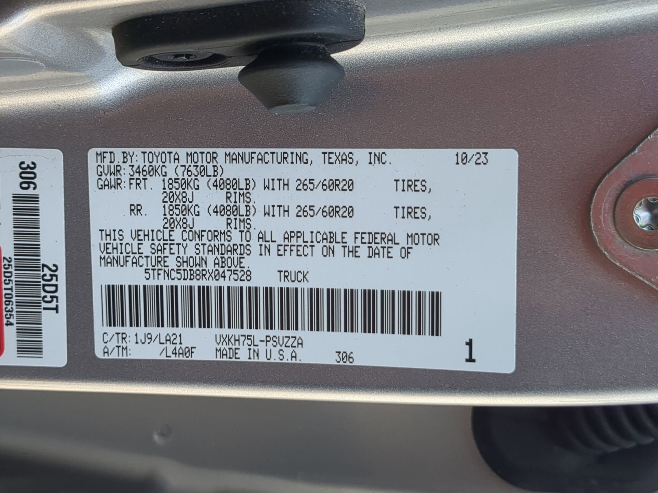 2024 Toyota Tundra 4WD Platinum Hybrid
