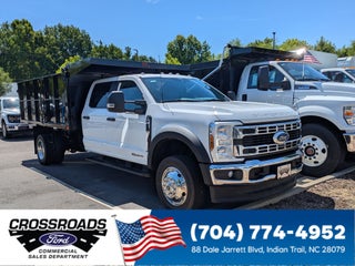 2026 Ford Super Duty F-450 DRW XL PJs 12 ft Dump Bed, 42" Solid Sides, 54" Curbside Door, 2 Piece Barn Door