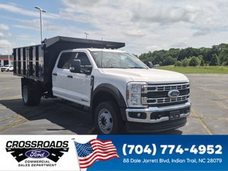 2026 Ford Super Duty F-450 DRW XL PJs 12 ft Dump Bed, 42" Solid Sides, 54" Curbside Door, 2 Piece Barn Door