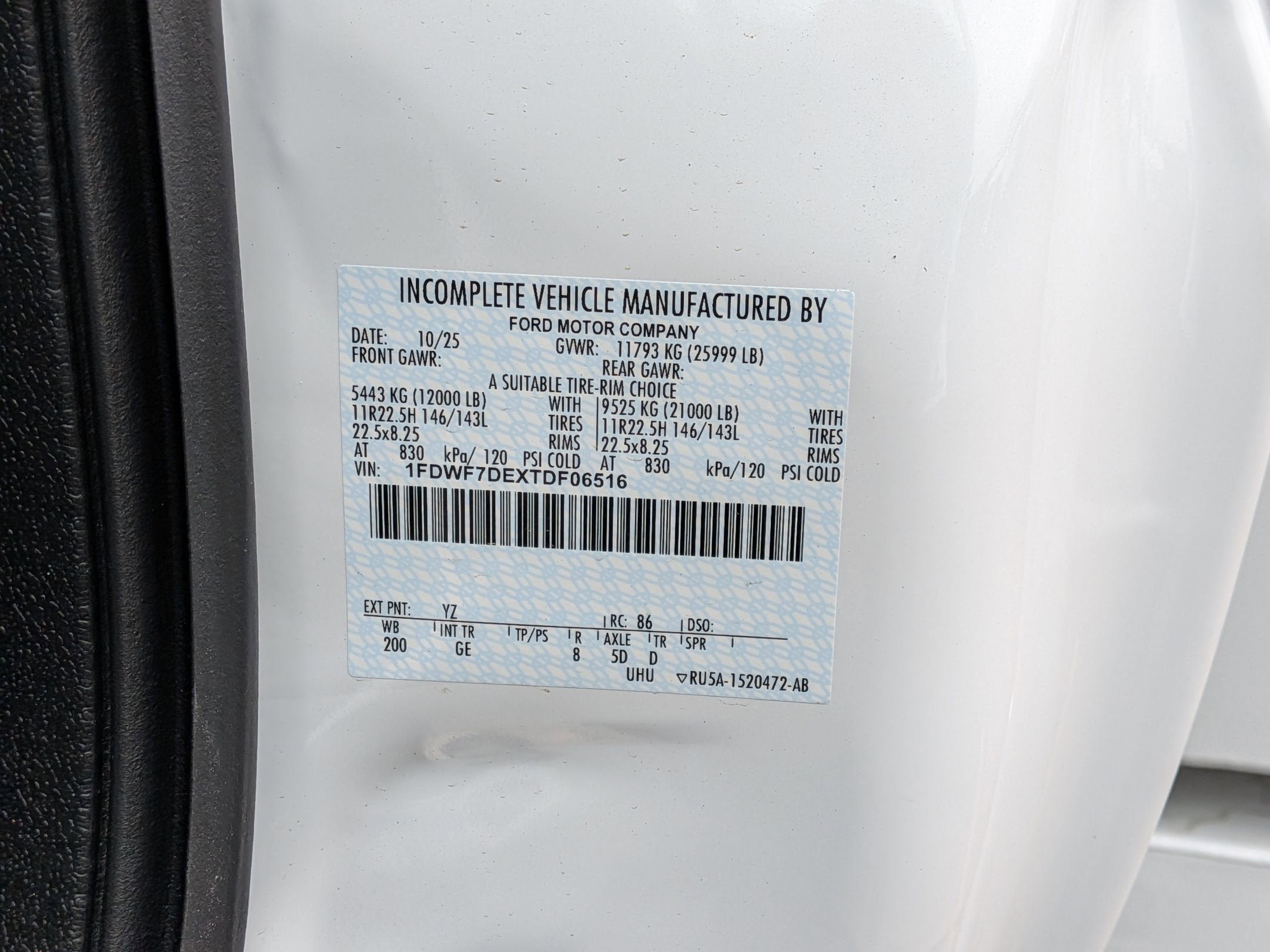 2026 Ford F-750SD Base